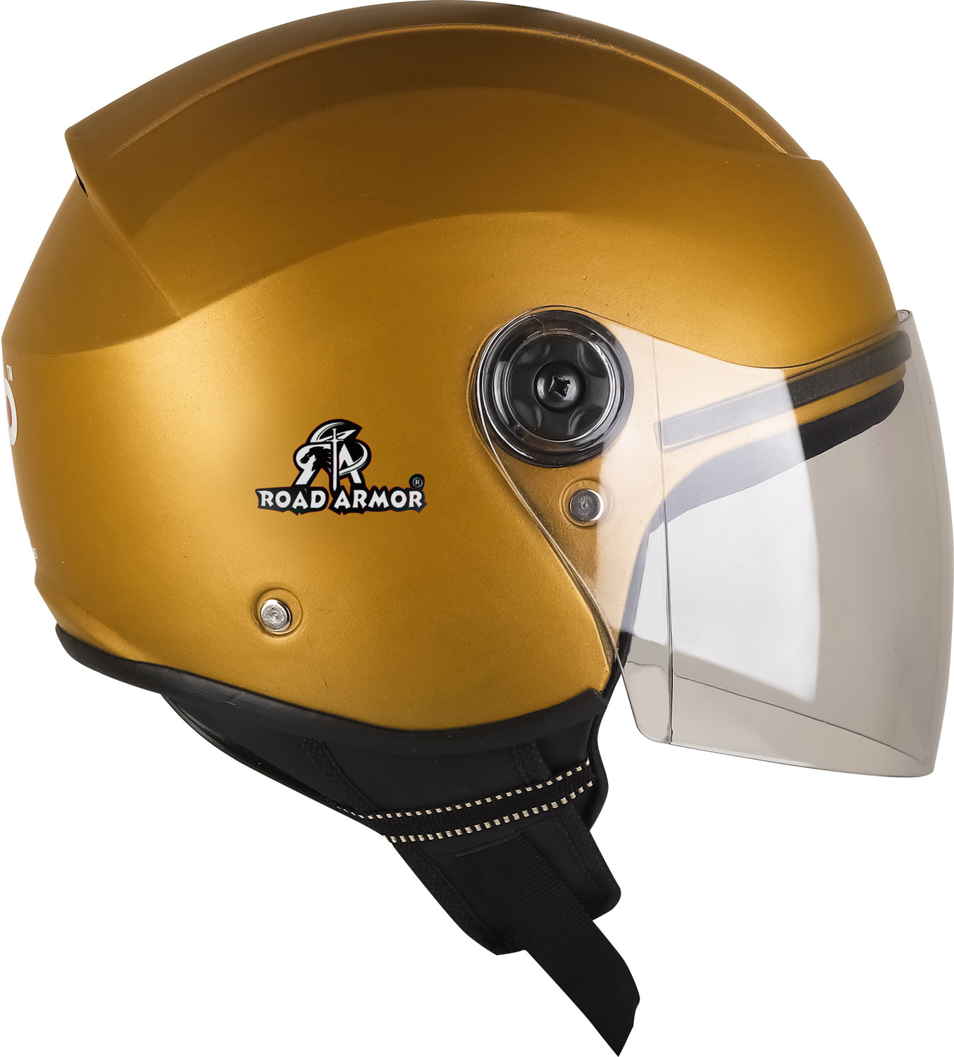 Image of urban carrier ABS Material Open Face Helmet for men and women Motorbike Helmet(A89) Motorbike Helmet (Yellow)