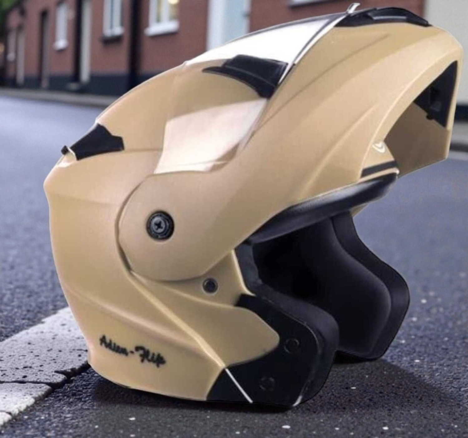 Image of Steelbird Air SBA-20 ISS DRACO Flip Up ISI Certified Large With Inner Smoke Sun Shield Motorsports Helmet (Matt Black Neon)