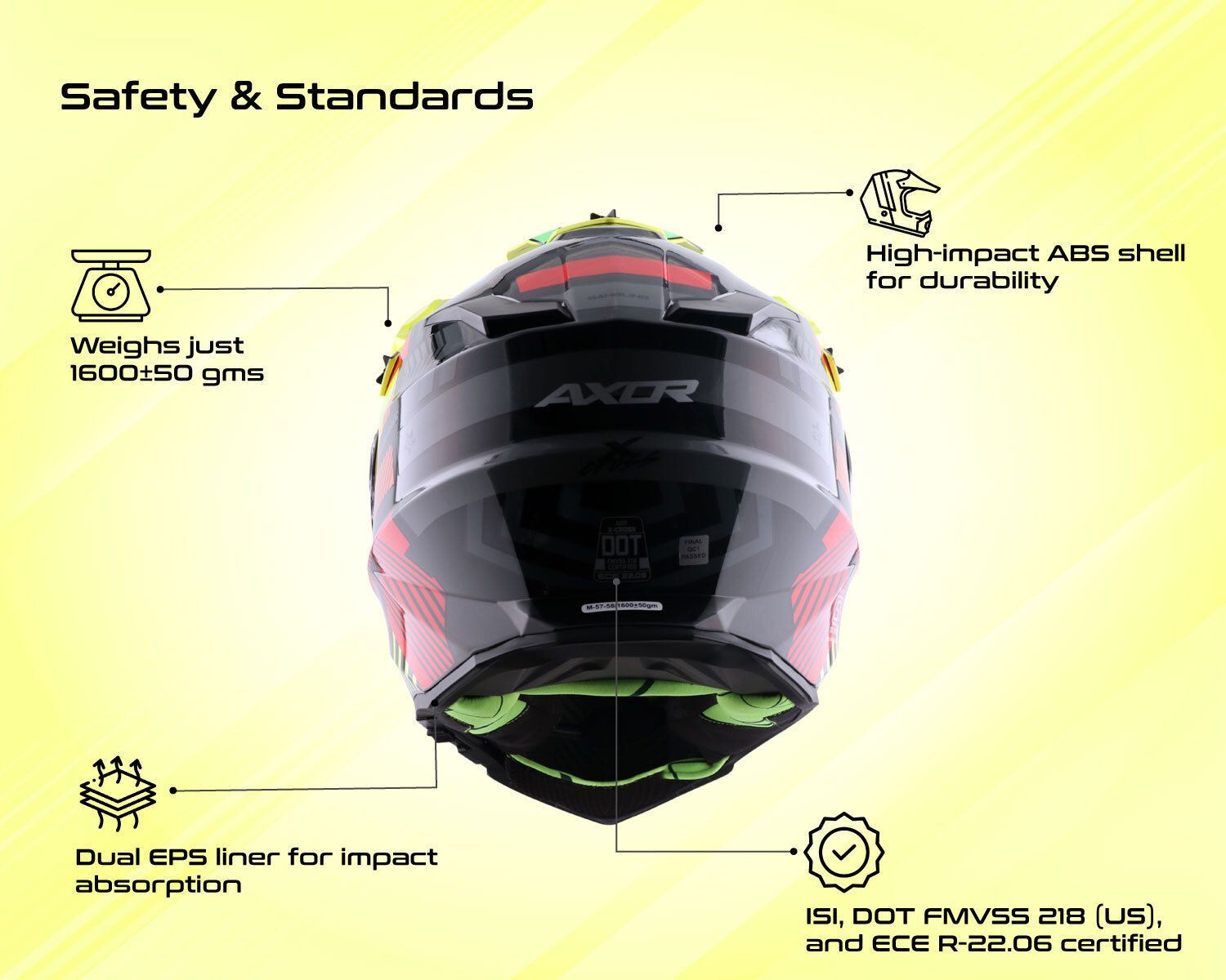 Image of SFG1 X-Cross Gambling Helmet Motorbike Helmet (Multicolor)