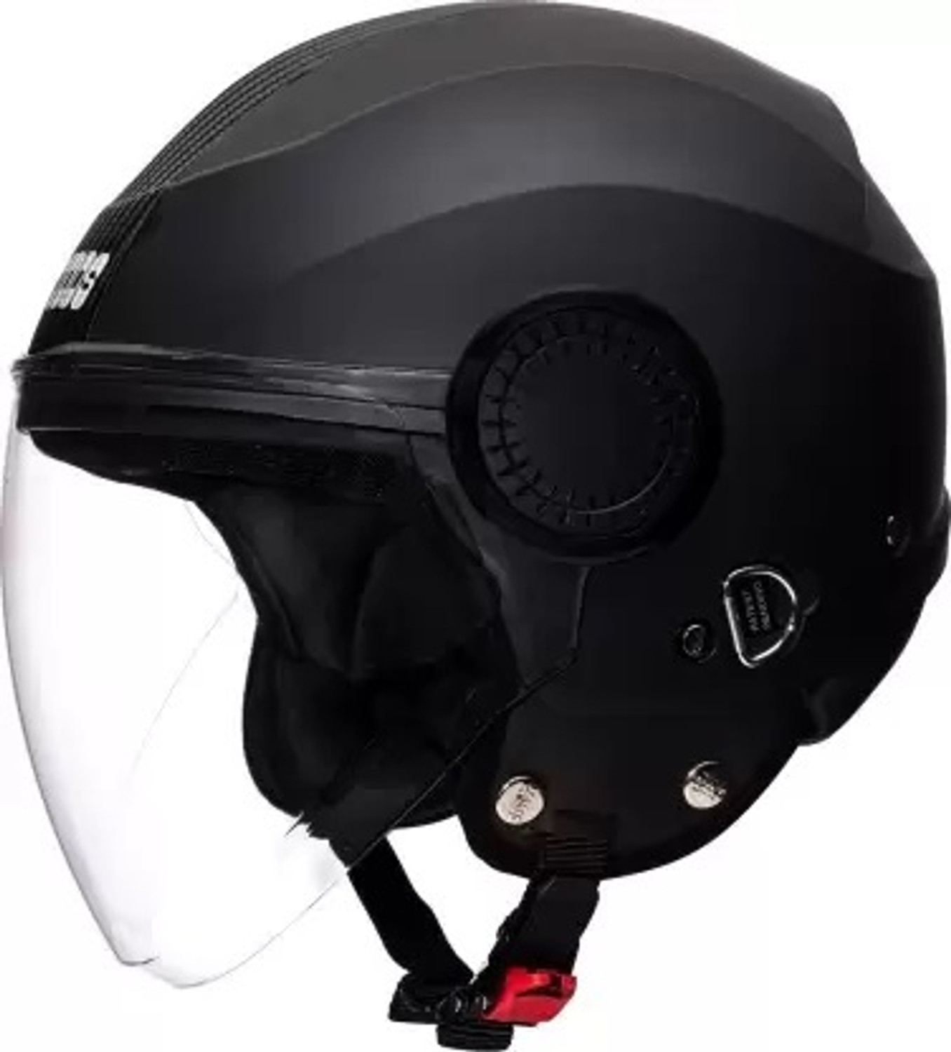 Image of STUDDS Urban open Face Helmet Motorsports Helmet (Black)