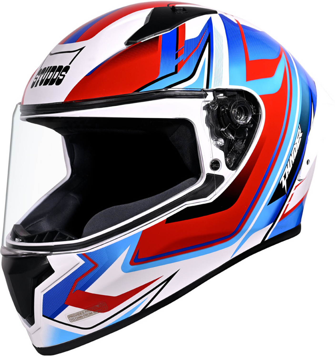 Image of VEGA Zap Volt D /V Motorbike Helmet (Black Blue)