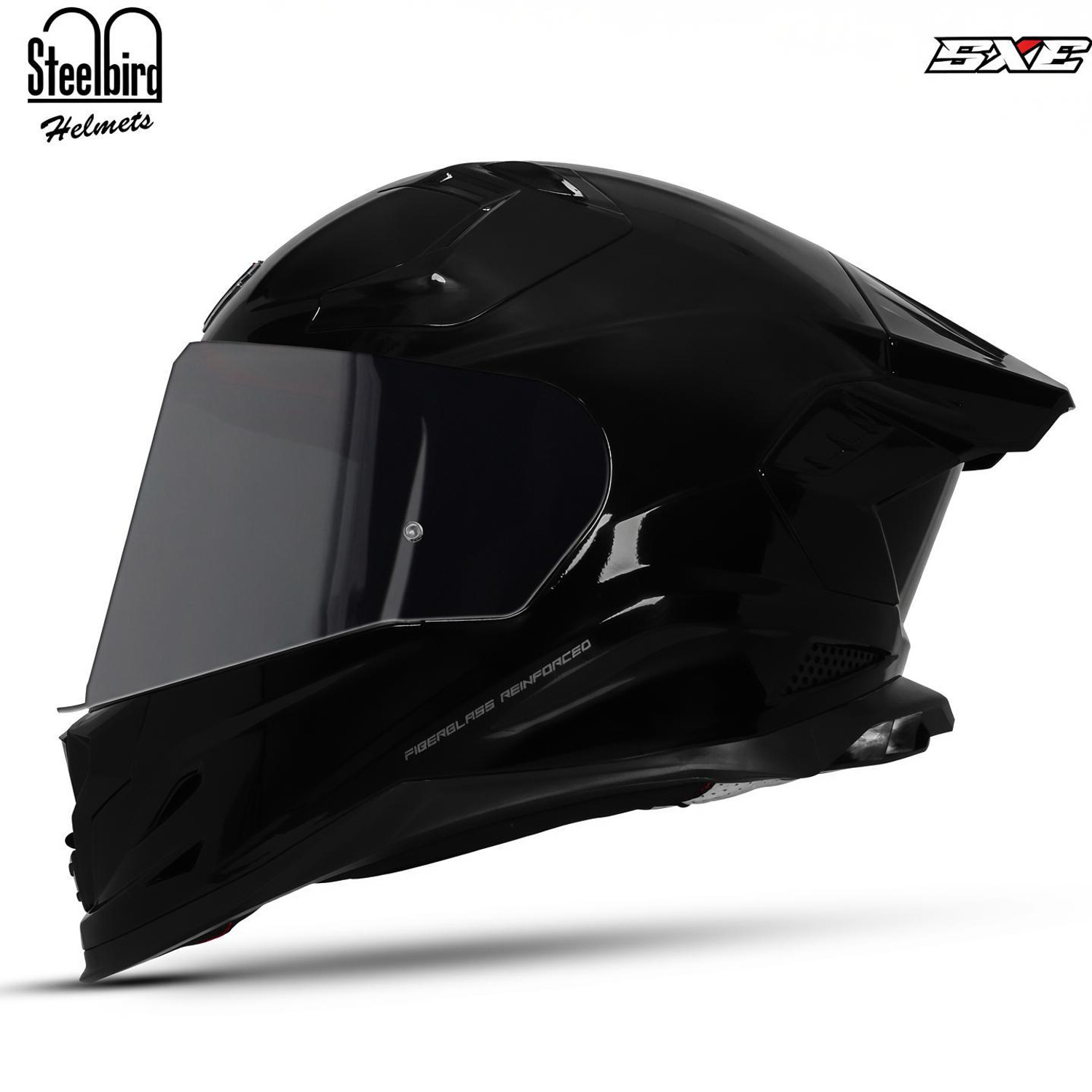 Steelbird 61 SXE Full Face Motorbike Helmet - Image 1