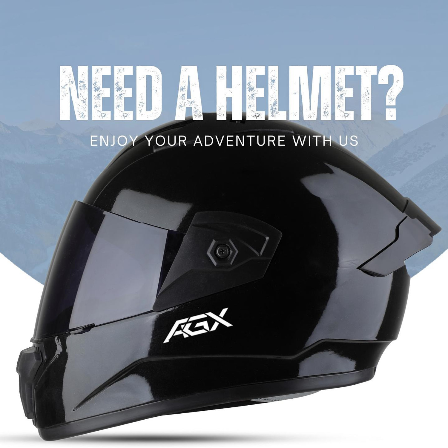 FOROLY Wonder All Black Motorbike Helmet - Image 6