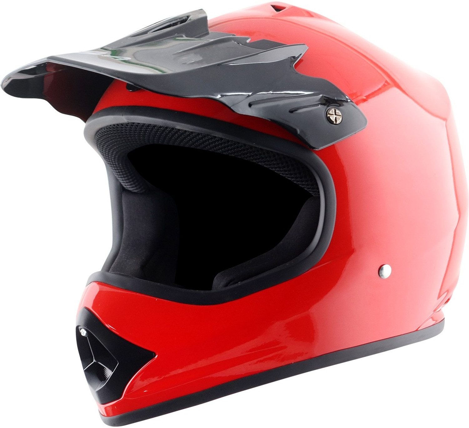 Image of FOROLY Wonder Ninja with Rainbow Visor ABS Material (OO-1) Motorbike Helmet (Green)