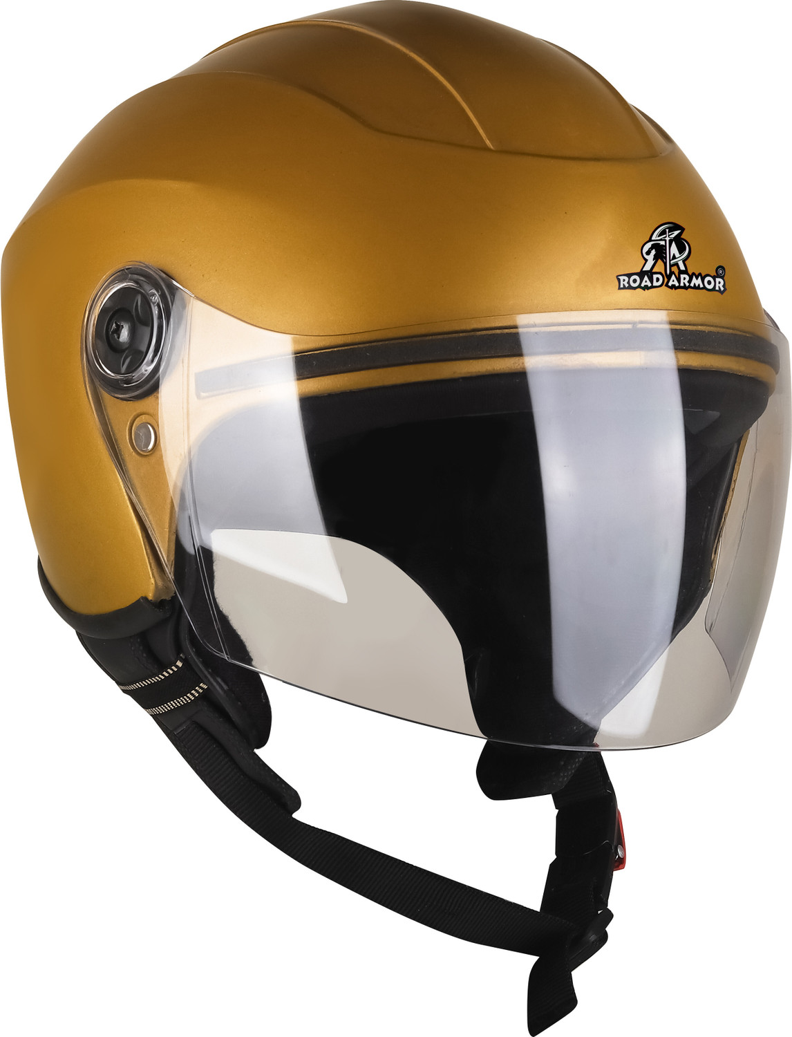 Image of urban carrier ABS Material Open Face Helmet for men and women Motorbike Helmet(A89) Motorbike Helmet (Yellow)