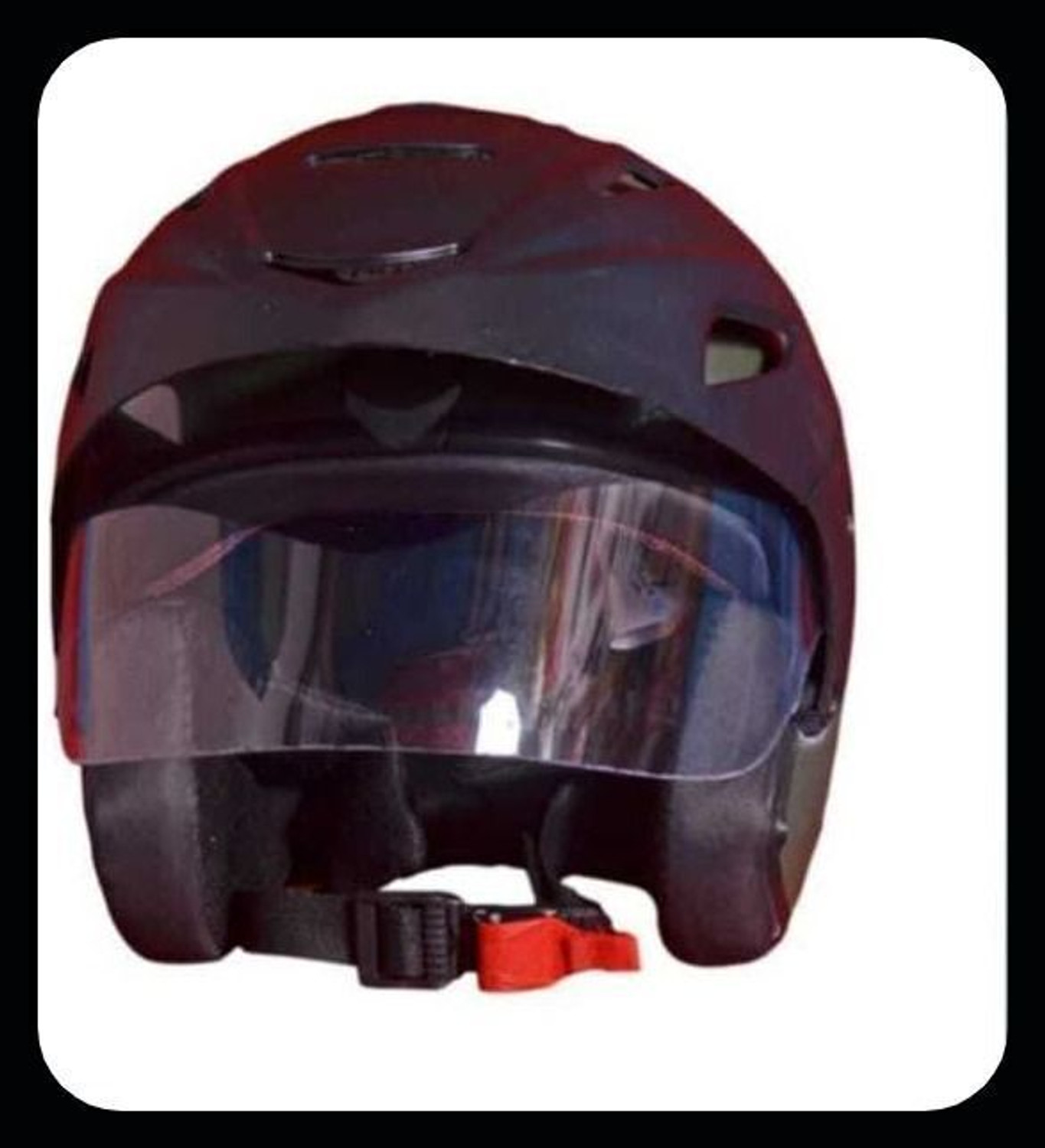 Image of urban carrier ABS Material Open Face Helmet for men and women Motorbike Helmet(A89) Motorbike Helmet (Yellow)