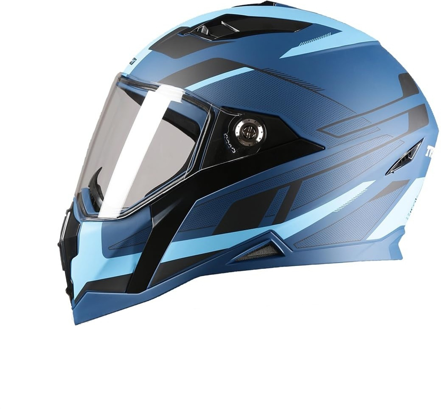 Image of FOROLY Wonder Ninja with Rainbow Visor ABS Material (OO-1) Motorbike Helmet (Green)