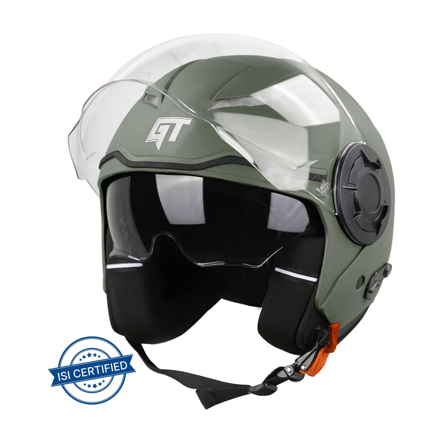 Steelbird GT Dashing Open Face Motorbike Helmet - Image 1