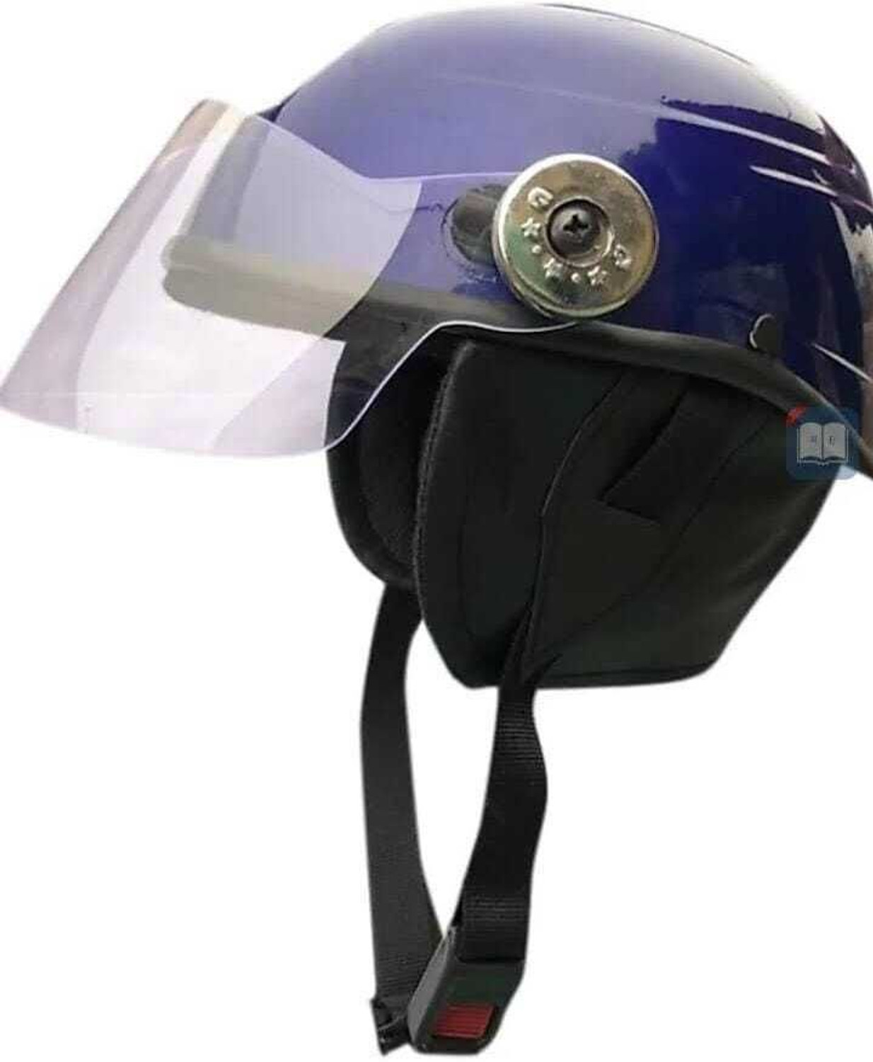 Image of Steelbird Air SBA-3 ISS RVR HI-QUALITY OPEN FACE DESERT STORM 580MM SIZE MEDIUM DUAL VISOR Motorbike Helmet (DASHING)