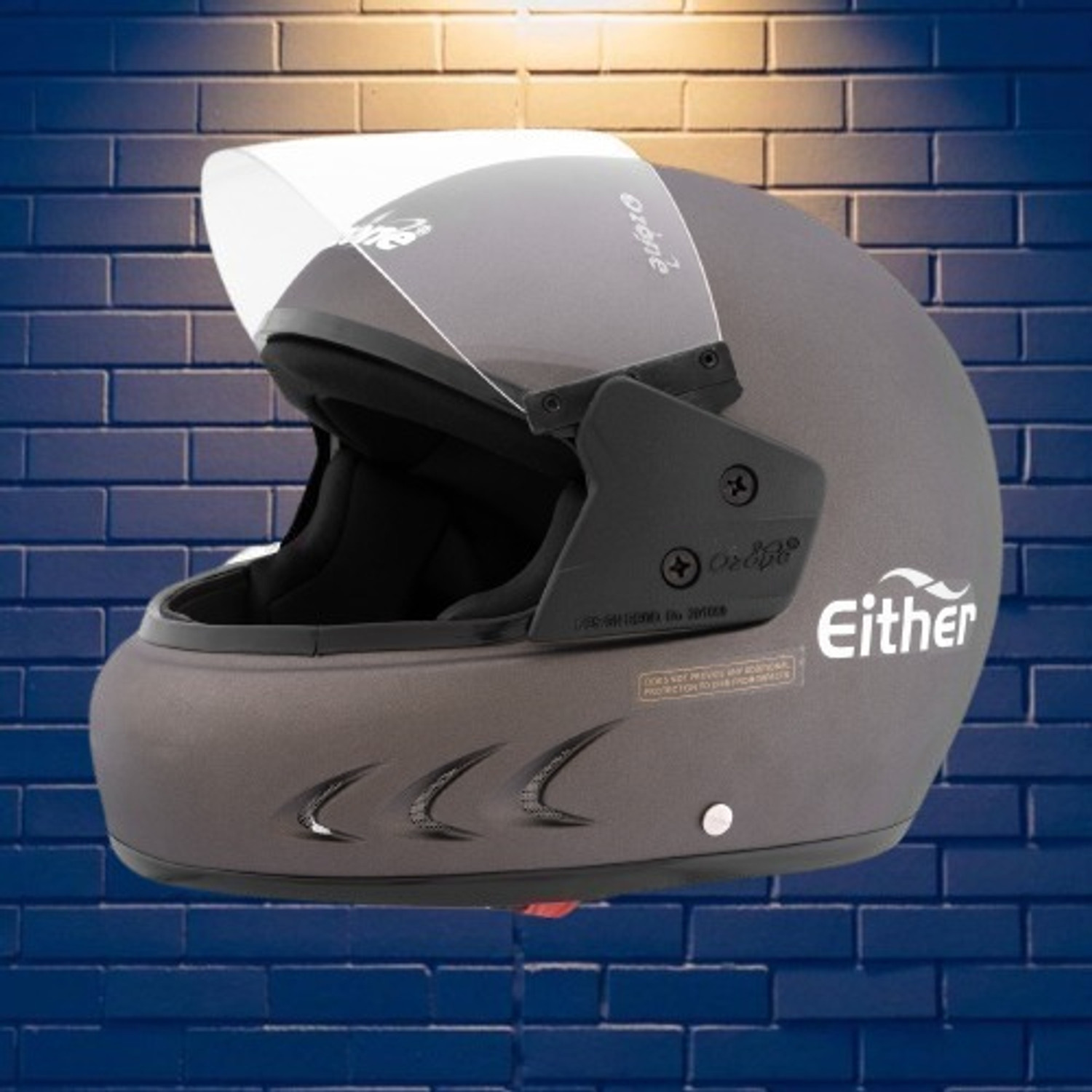 Image of VEGA Bolt Full Face Sports Dual Tone Aqua Blue Medium Size Motorbike Helmet (GLOSSY)