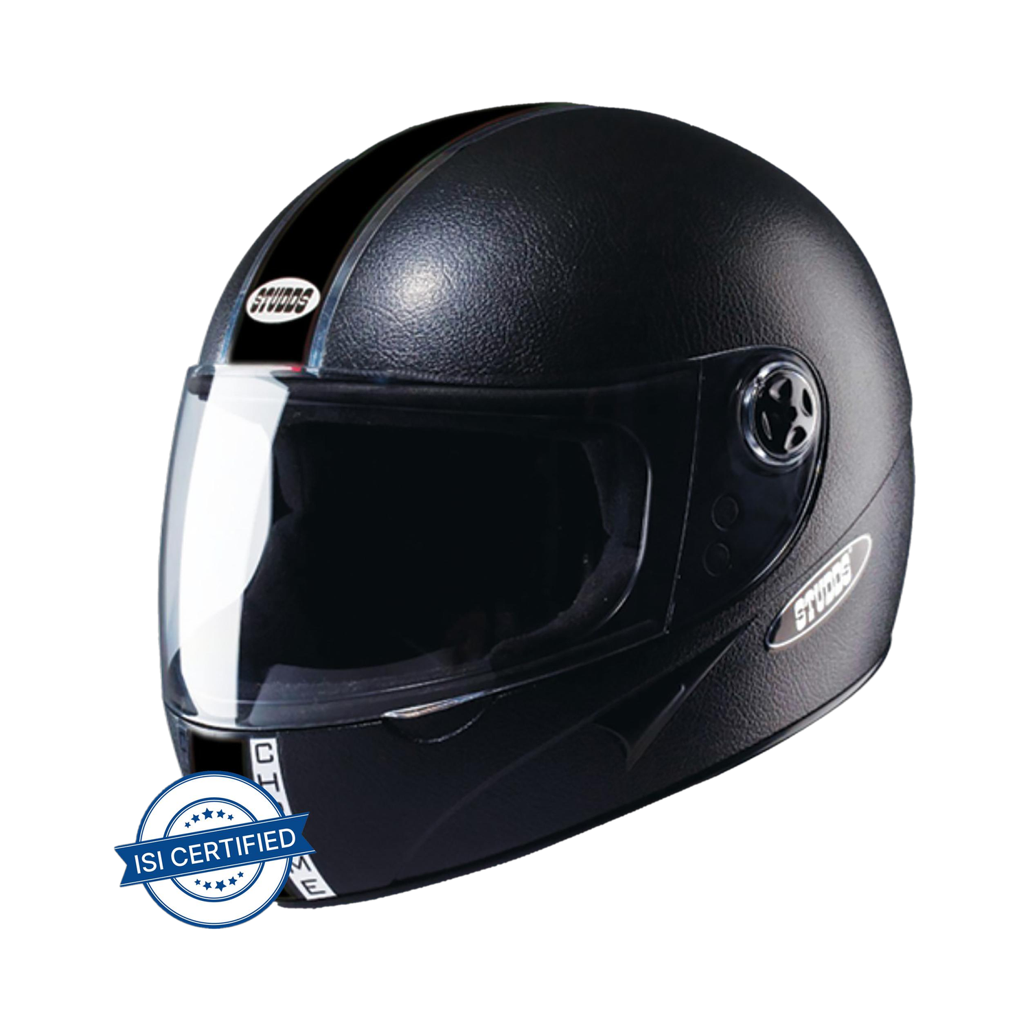 Image of STUDDS STS PRL BLK L Motorbike Helmet (Black)