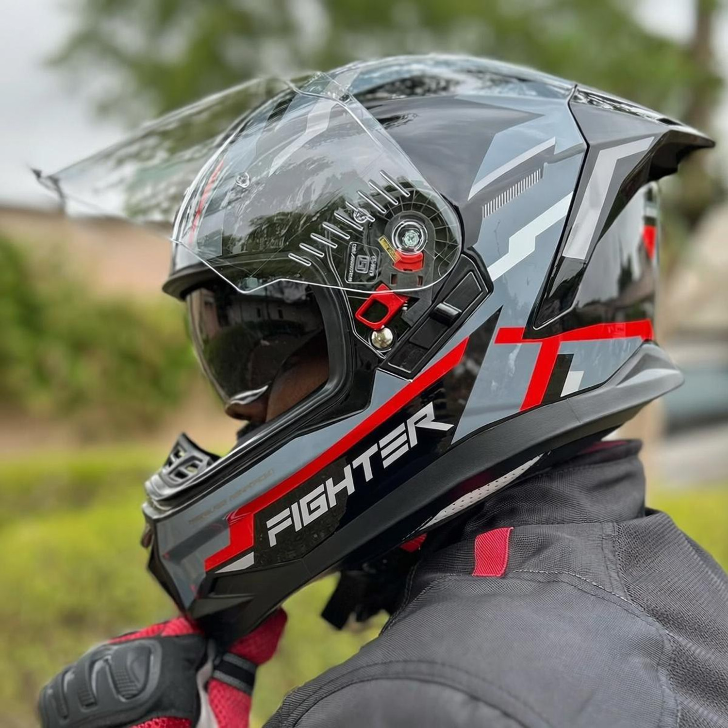 Steelbird Air SBH-57 ISS Fighter Stealth X Helmet - Image 1