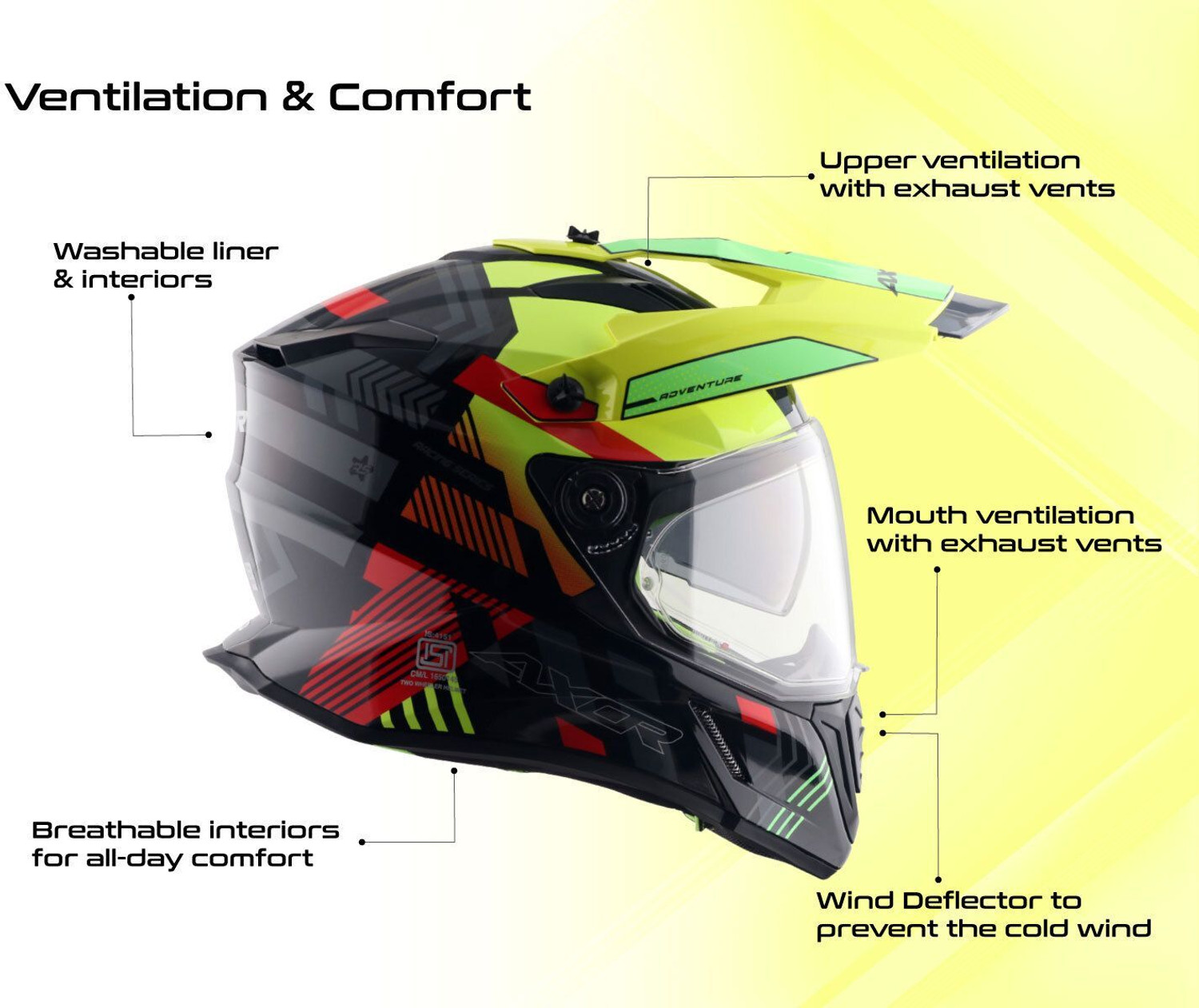 Image of SFG1 X-Cross Gambling Helmet Motorbike Helmet (Multicolor)