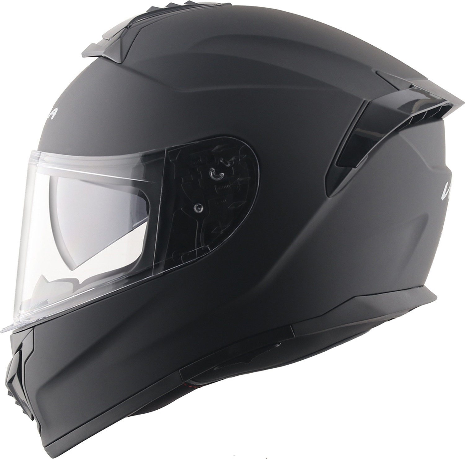Image of VEGA Zap Dude Dual Visor isi & Dot Certified Full Face Medium Motorbike Helmet (Black Red)