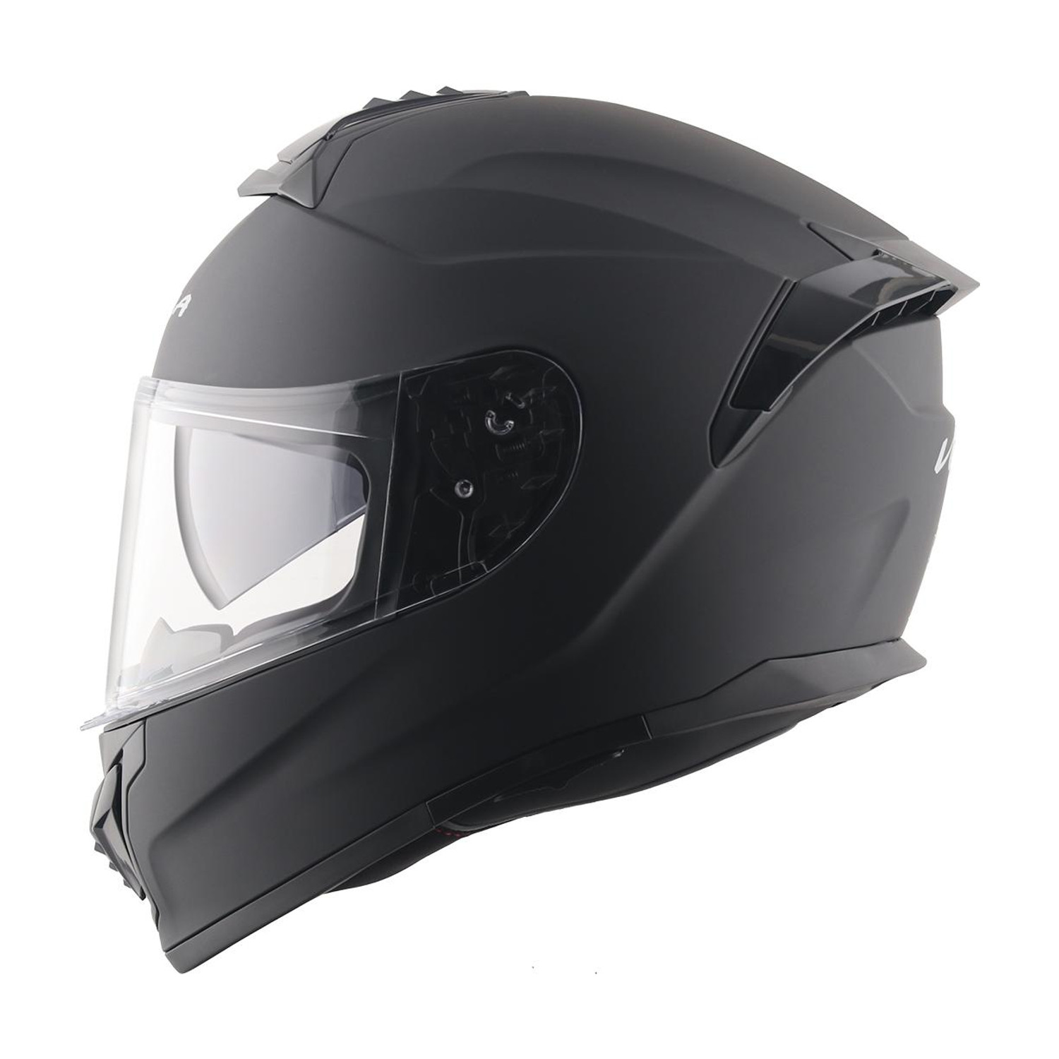 VEGA Zap D/V Motorbike Helmet (Dull Black) - Image 1