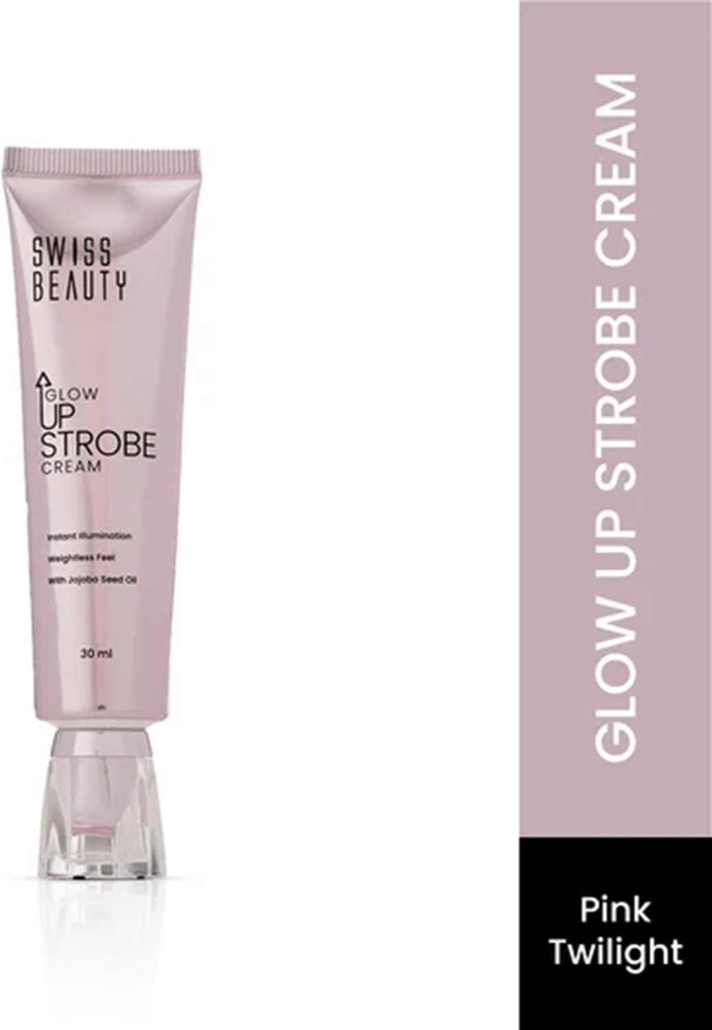 SWISS BEAUTY Glow Up Strobe Cream 30ml Highlighter Pink - Image 1