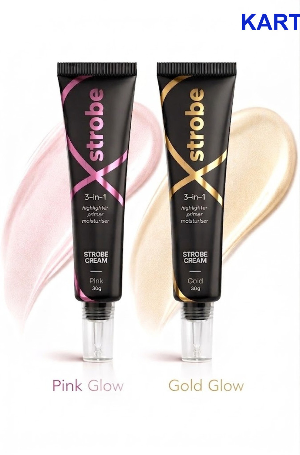 Image of Fairlis Face Glow Highlighter Combo with Beauty Formula Highlighter (60 g, Multicolor)
