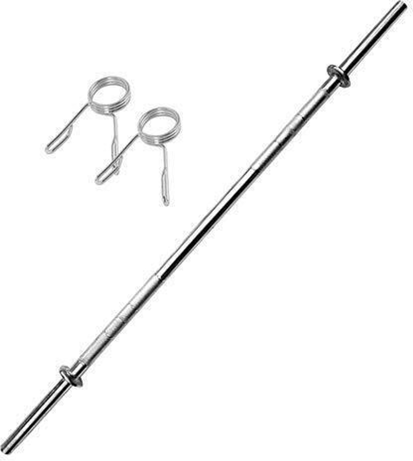 Image of TUCKER FITNESS 0.1 kg 20KG Strength Training Dumbbell Kit with 3FT Bar & Accessories 20kg Home Gym Combo