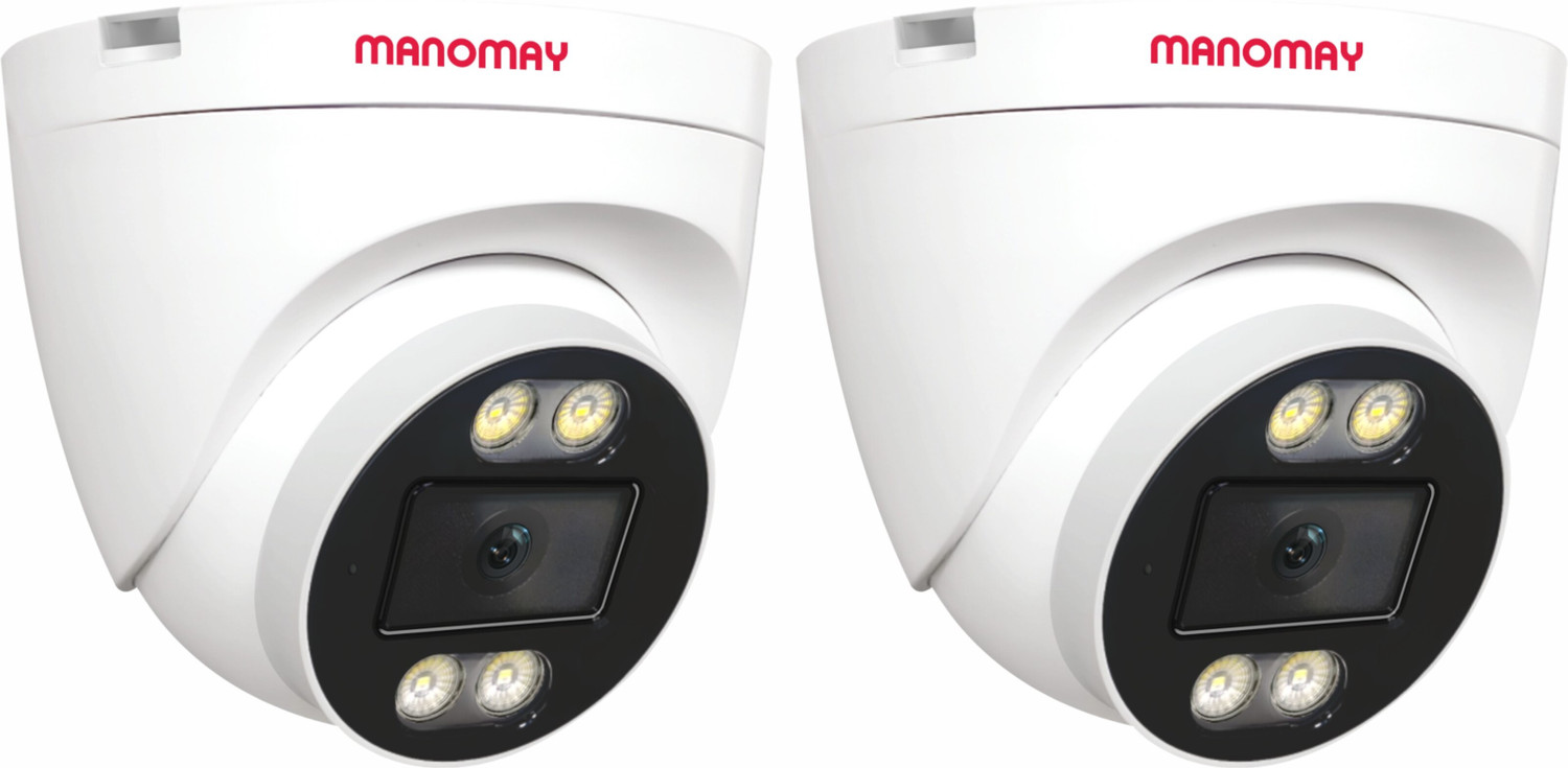 Image of GOLENS WC24H 4G Solar Camera Dual Panel, 4 Lens AI Tracking, Night Vision CCTV Security Camera (256 GB, 4 Channel)