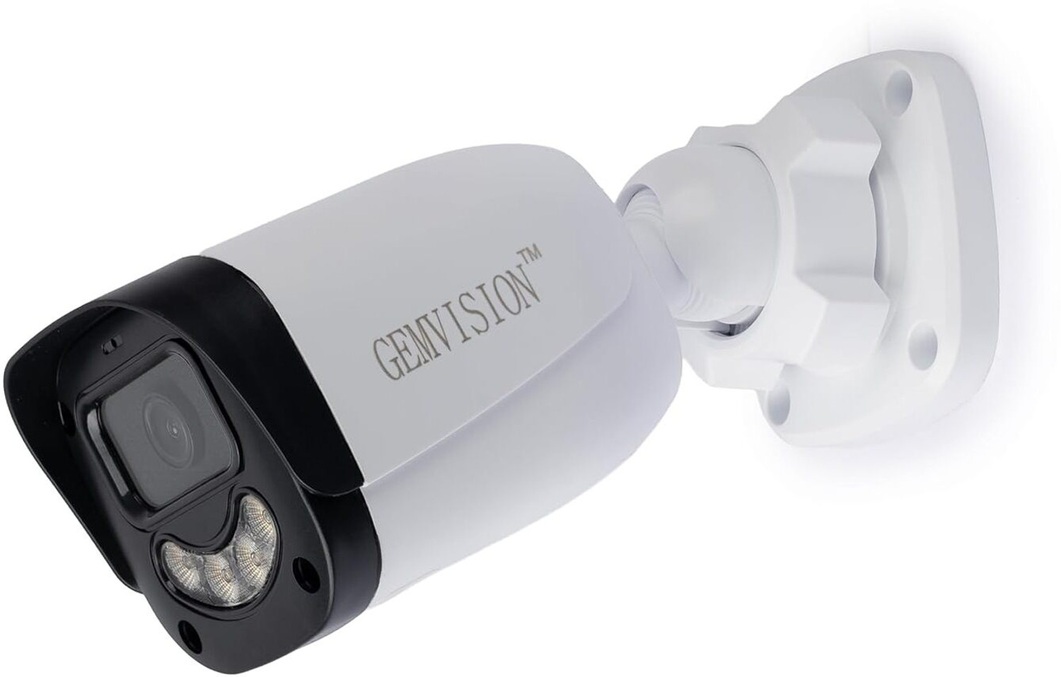 Image of GEM VISION 3MP Full HD Outdoor Bullet CCTV Camera with Full Color Night Vision Plug & Play Security Camera (1 Channel)