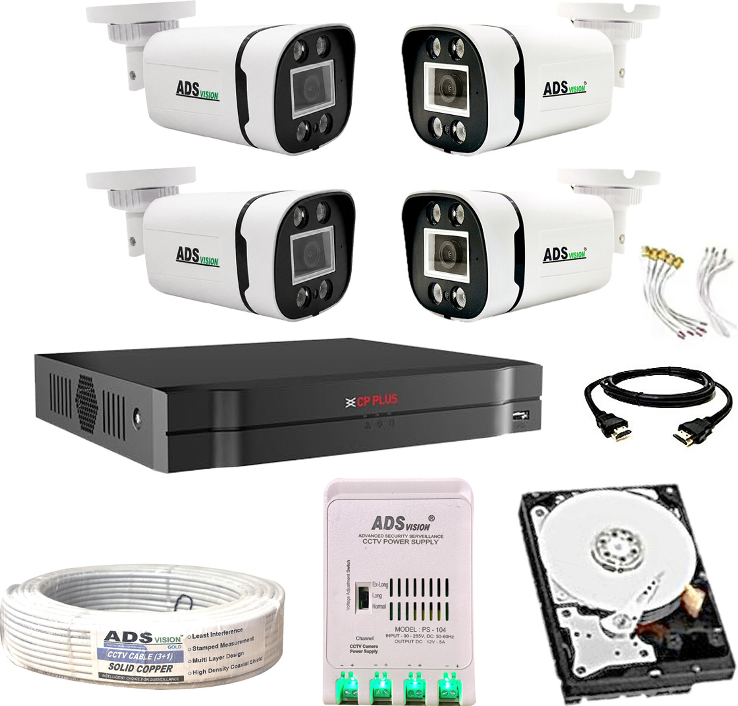 Image of TP-Link VIGI C350 6mm Lens | Smart Outdoor Security Bullet Network | 5MP Full-Color | Security Camera (1 Channel)