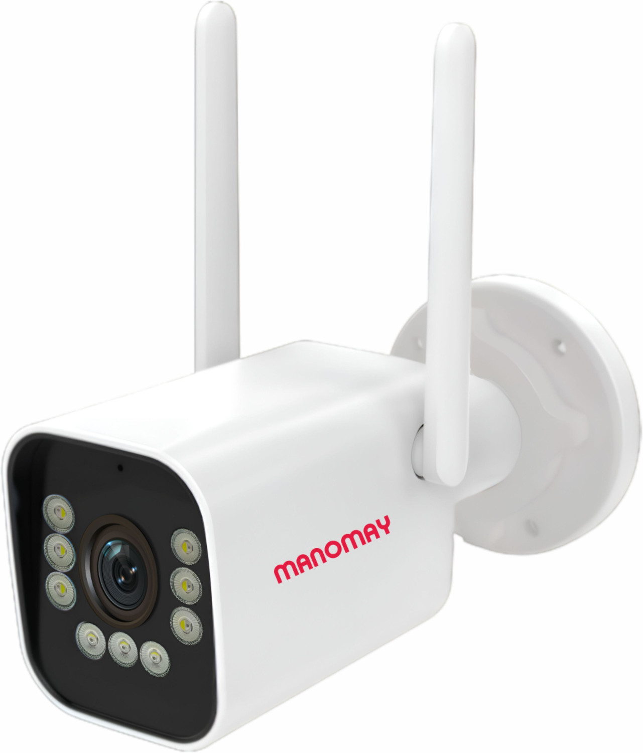 Image of Trueview Pack of 2 2MP HD Bullet CCTV Cameras | Dual Light Color Night Vision Security Camera (2 TB)