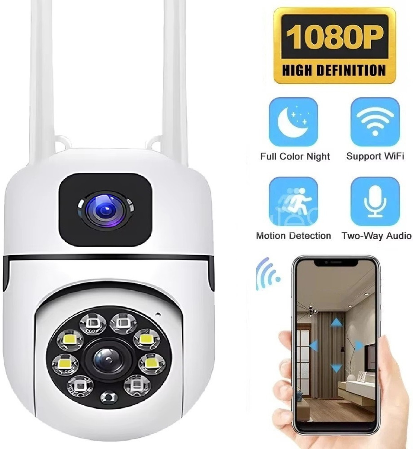 Image of TVT 2 MP Star light IR Water-proof Bullet Camera Security Camera (1 Channel)