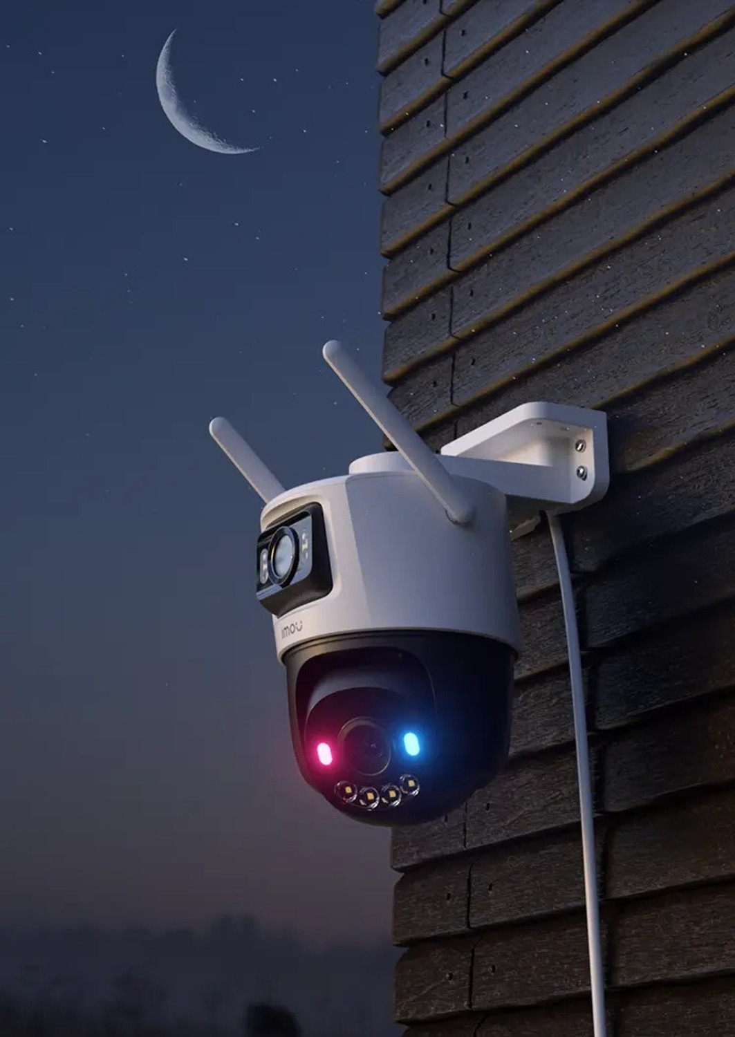 Image of IMOU Imou 10MP (5MP+5MP) Dual Lens Pan Tilt WiFi CCTV Camera AI Night Vision Security Camera (512 GB, 2 Channel)