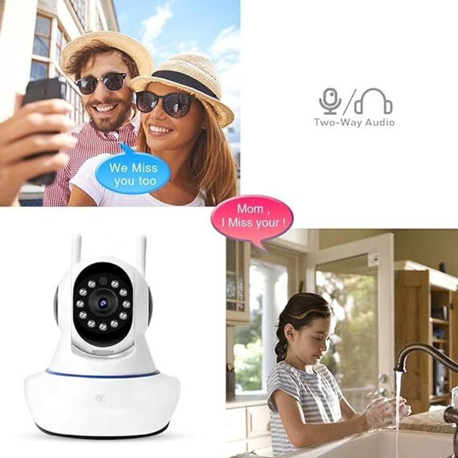 Image of Trueview 3MP 4G Cube Camera with SIM Support, Human Detection, Color Night Vision Alerts Security Camera (256 GB, 1 Channel)