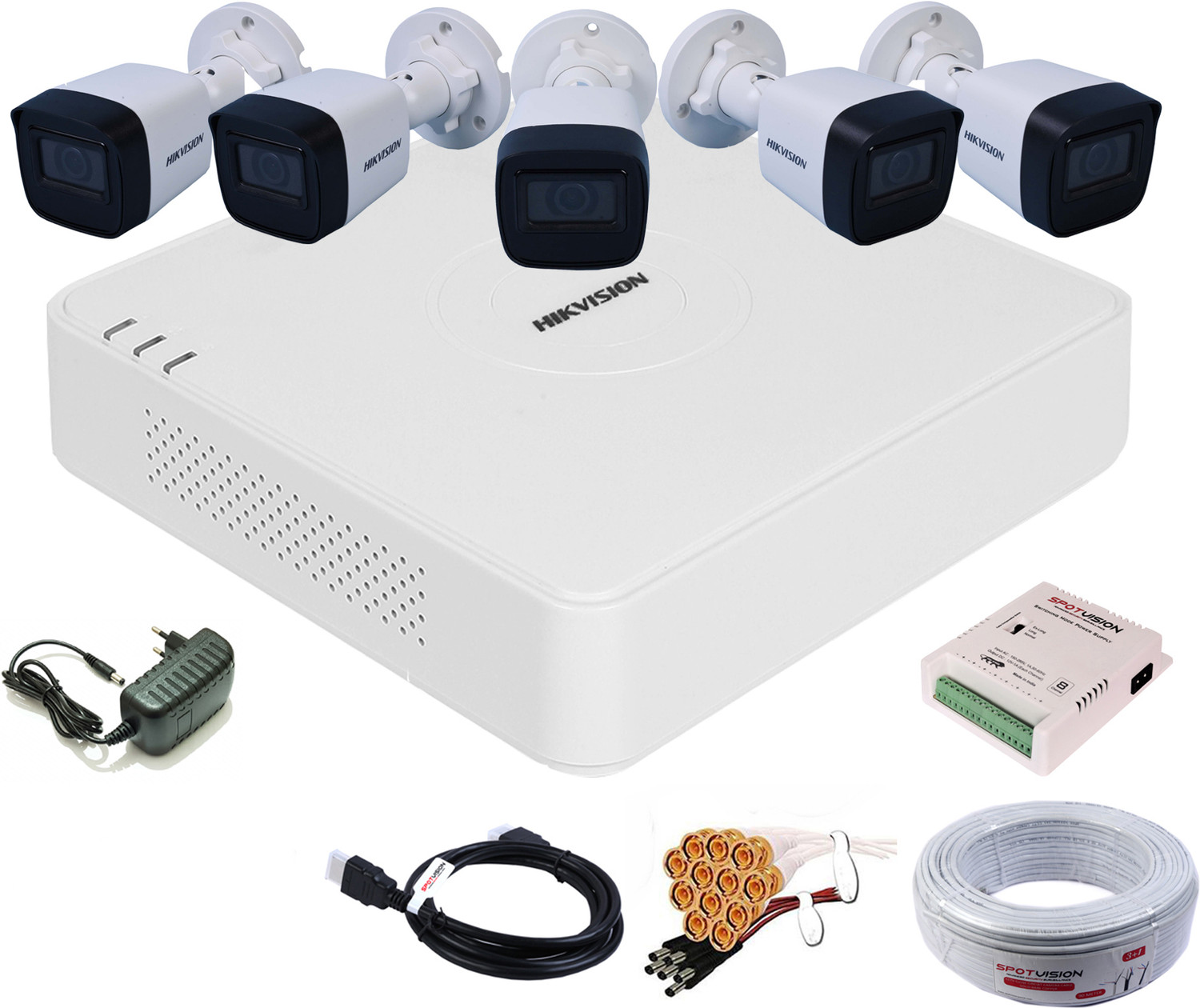 Image of HIKVISION DS-7104NI-Q1 /M NVR FOR IP CAMERA Security Camera (1 GB, 4 Channel)