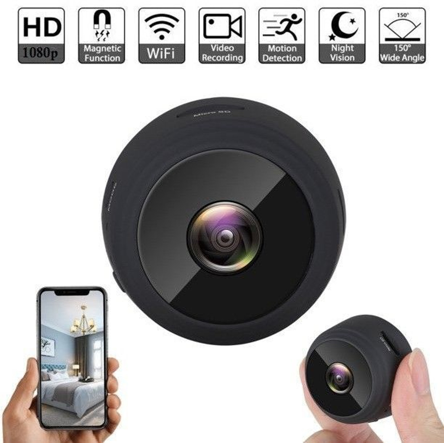 Image of Sekuai Wrist Watch Spy 4K Video & Audio Upto 3 HR Recording Time Free 32GB Card Security Camera (32 GB, 1 Channel)