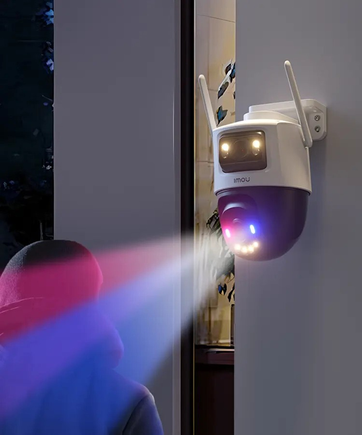 Image of IMOU Imou 10MP (5MP+5MP) Dual Lens Pan Tilt WiFi CCTV Camera AI Night Vision Security Camera (512 GB, 2 Channel)