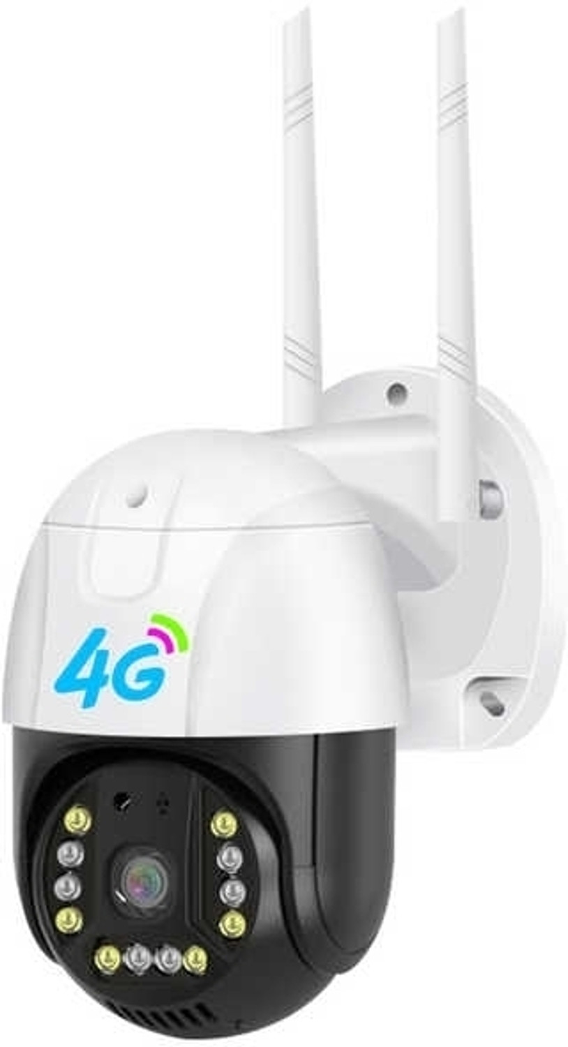 Image of Maizic Smarthome Supercam Mini Dual Lens /Screen PTZ+Bullet 5+5MP Wifi Indoor ( Pack of 2 ) Security Camera (1 Channel)