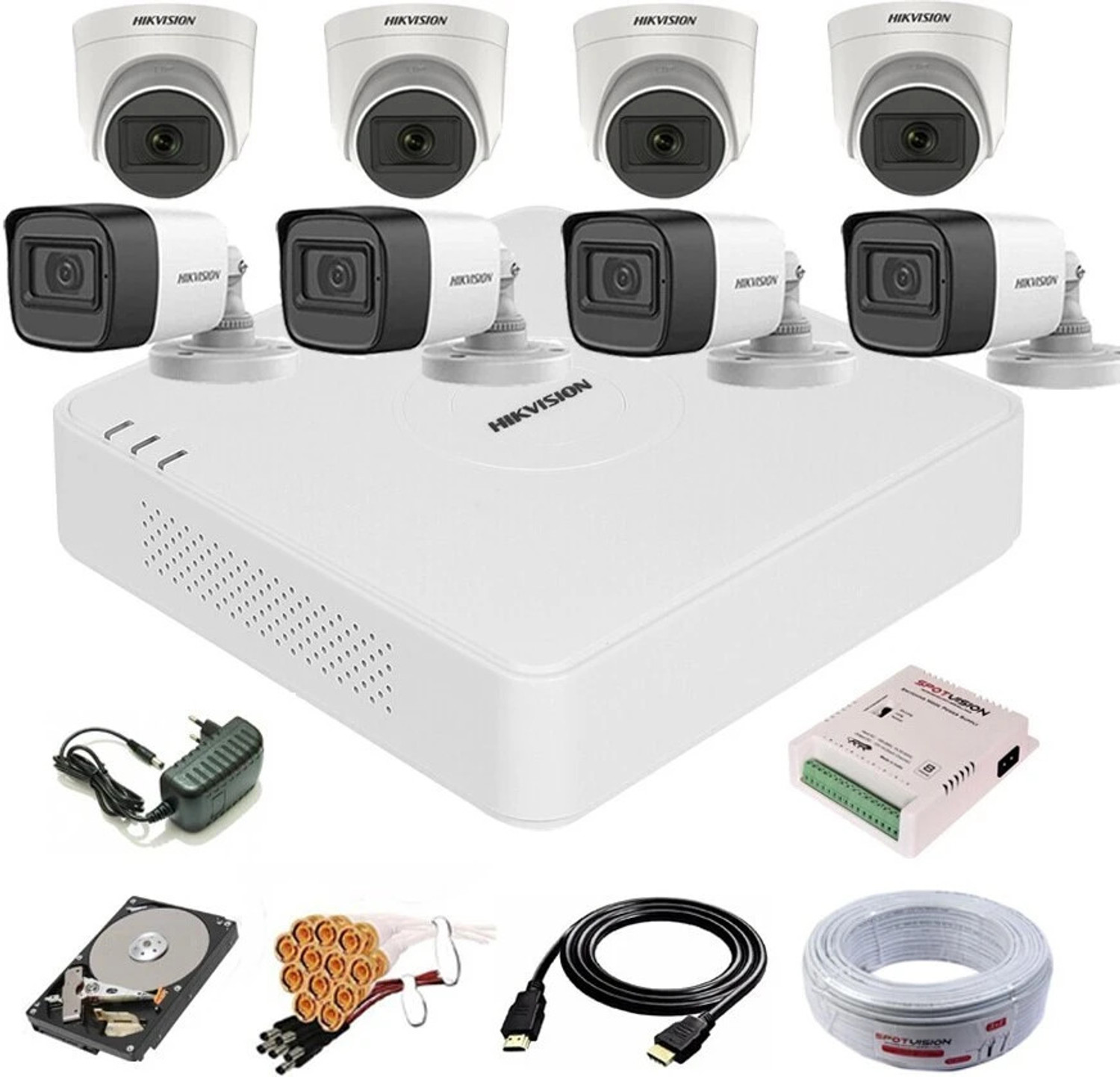 Image of HIKVISION DS-7104NI-Q1 /M NVR FOR IP CAMERA Security Camera (1 GB, 4 Channel)