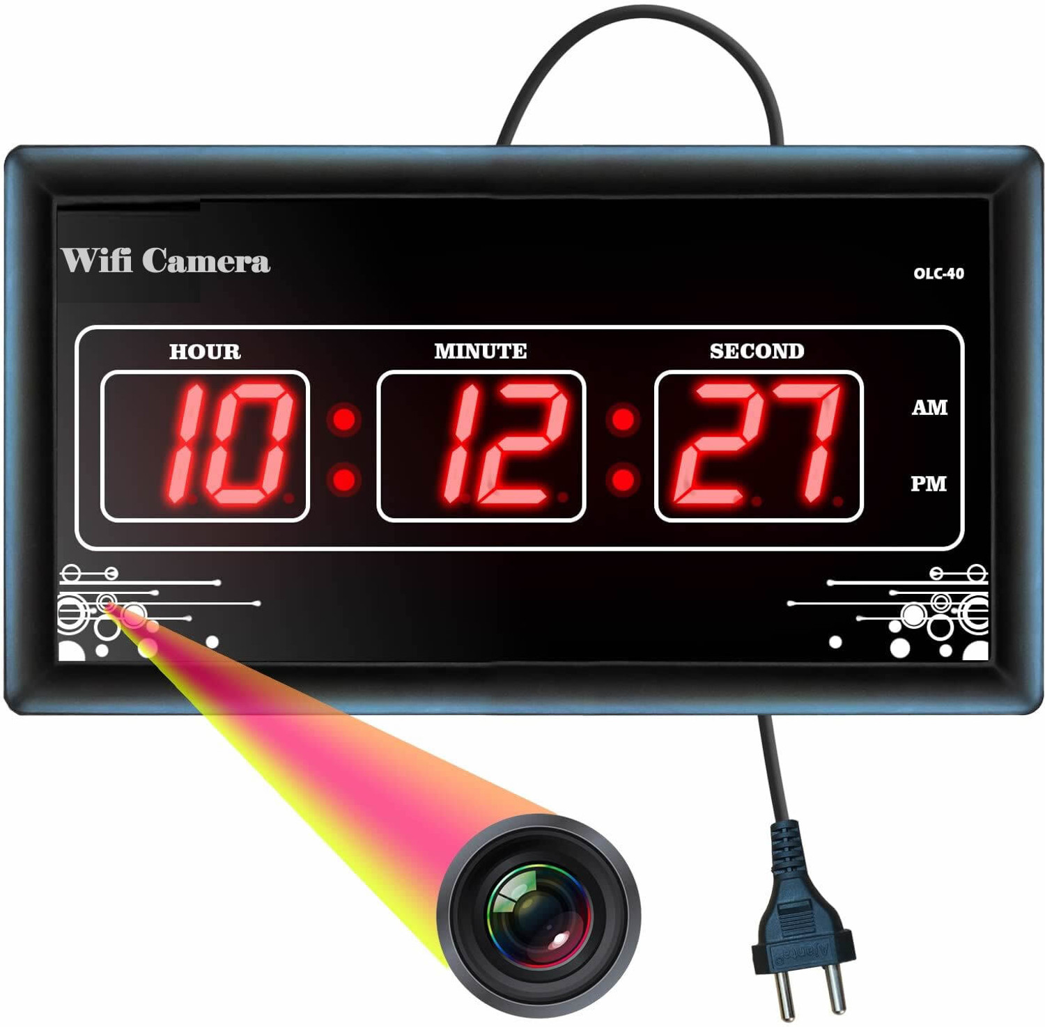 Image of Tazomi 1080P Mini Spy Camera with Low Light Vision,Mini Portable Security Camera,Hidden Spy Camera (3 Channel)