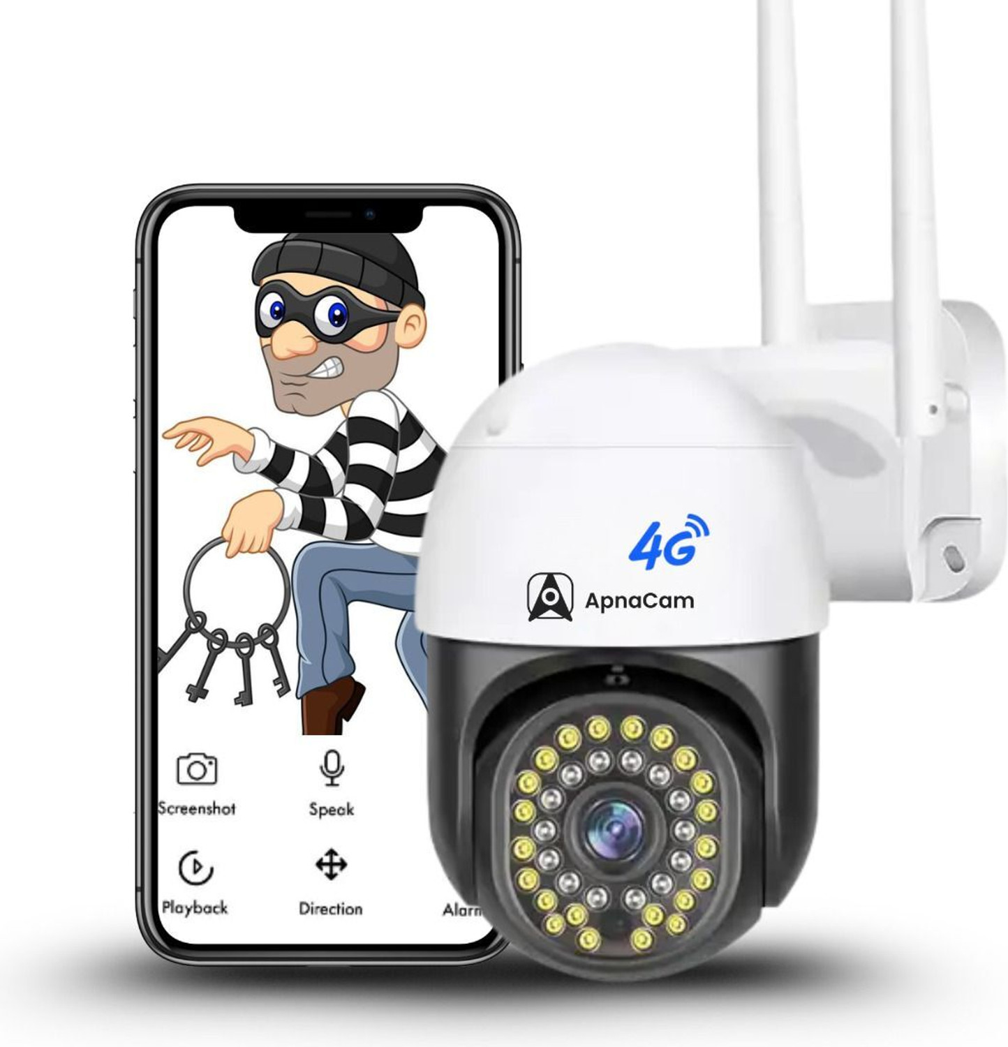 Image of DAHUA DH-IPC-HFW1339DT1-4G-ST-IL Security Camera