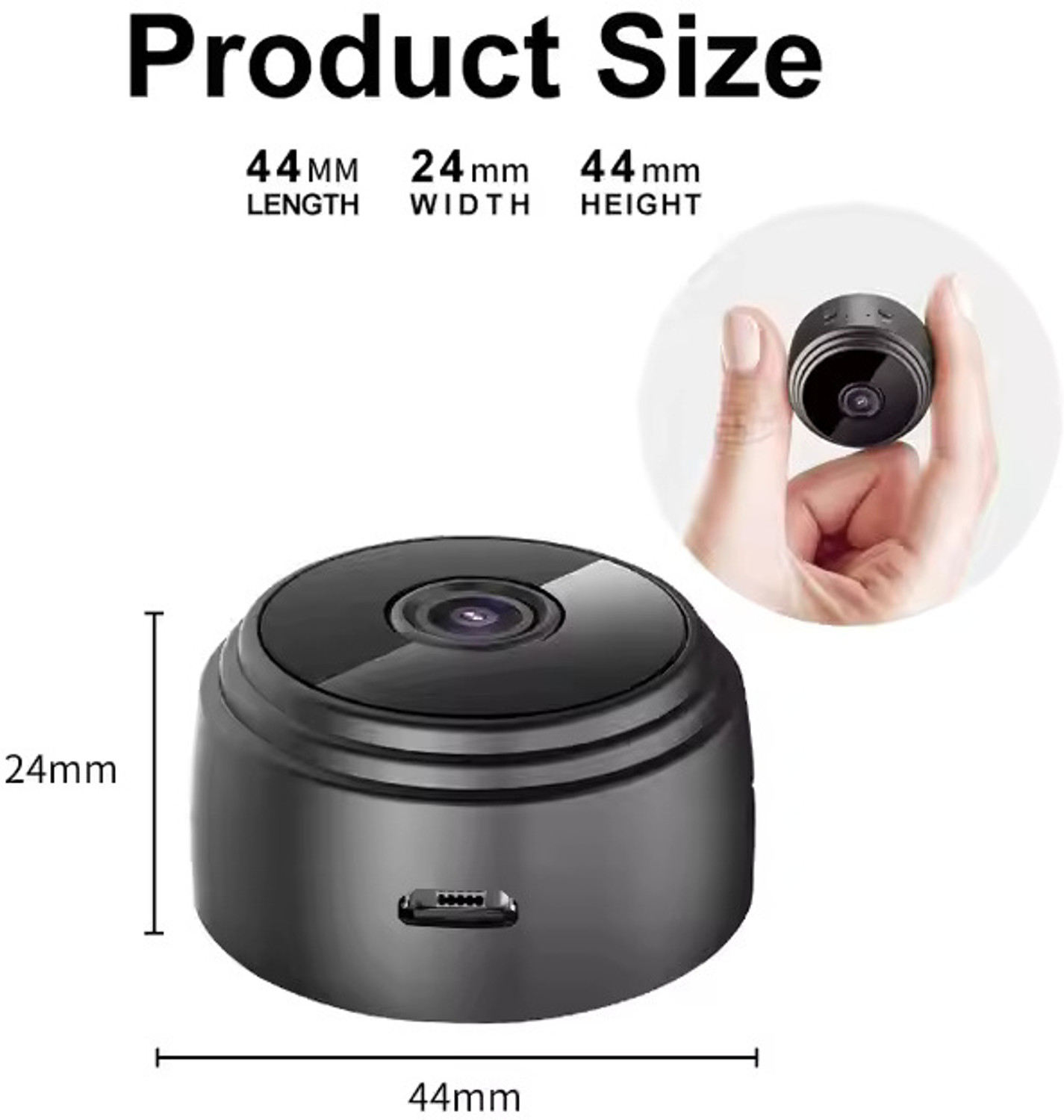 OSHSIZ WIFI SECURITY CAMERA Wireless Security Camera with Smart Night Vision, Motion Sensor & WiFi Remote Sports and Action Camera Price in India - Buy OSHSIZ WIFI SECURITY CAMERA Wireless Security Camera with Smart Night Vision, Motion Sensor & WiFi Remote Sports and Action Camera online at Flipkart.com