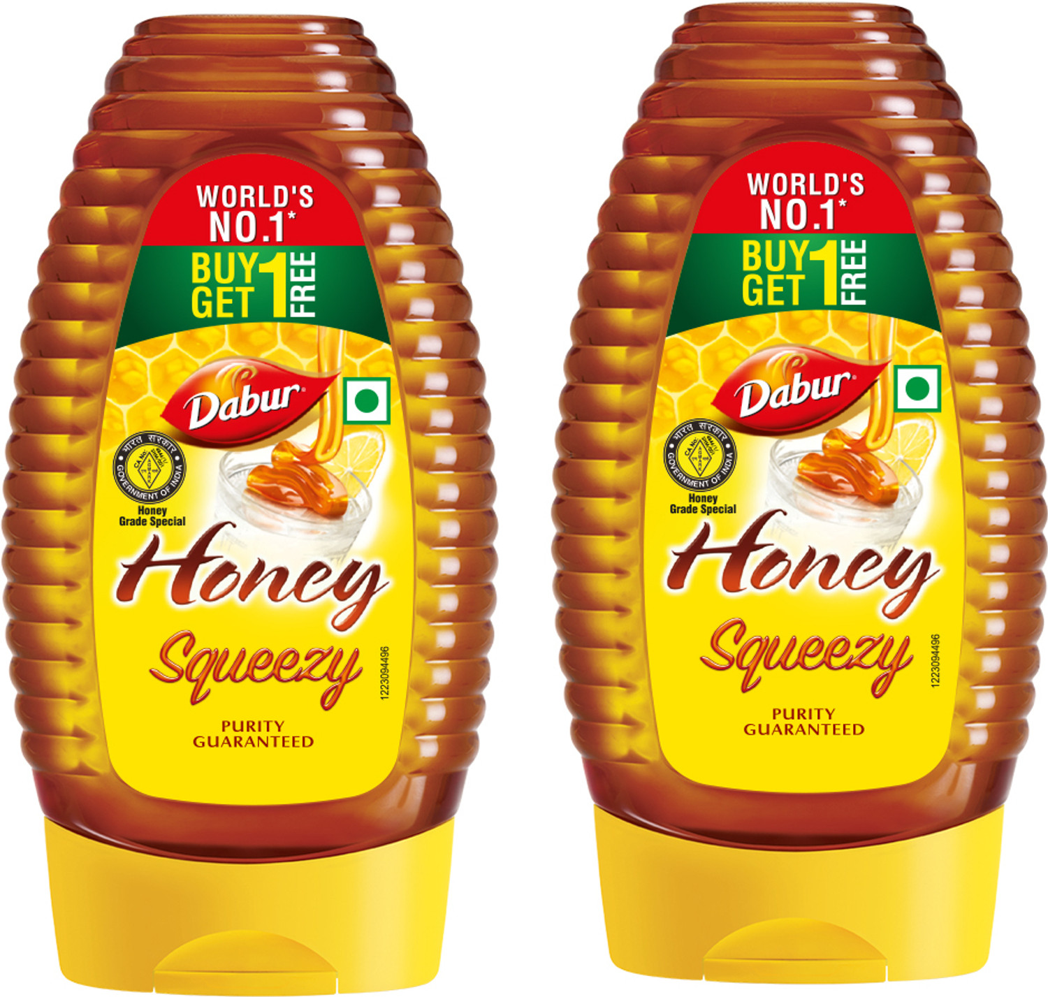 Image of Love Of India Forest Honey (Raw, Unfiltered, Unprocessed & Non-Pasteurised) (2 x 1200 g)