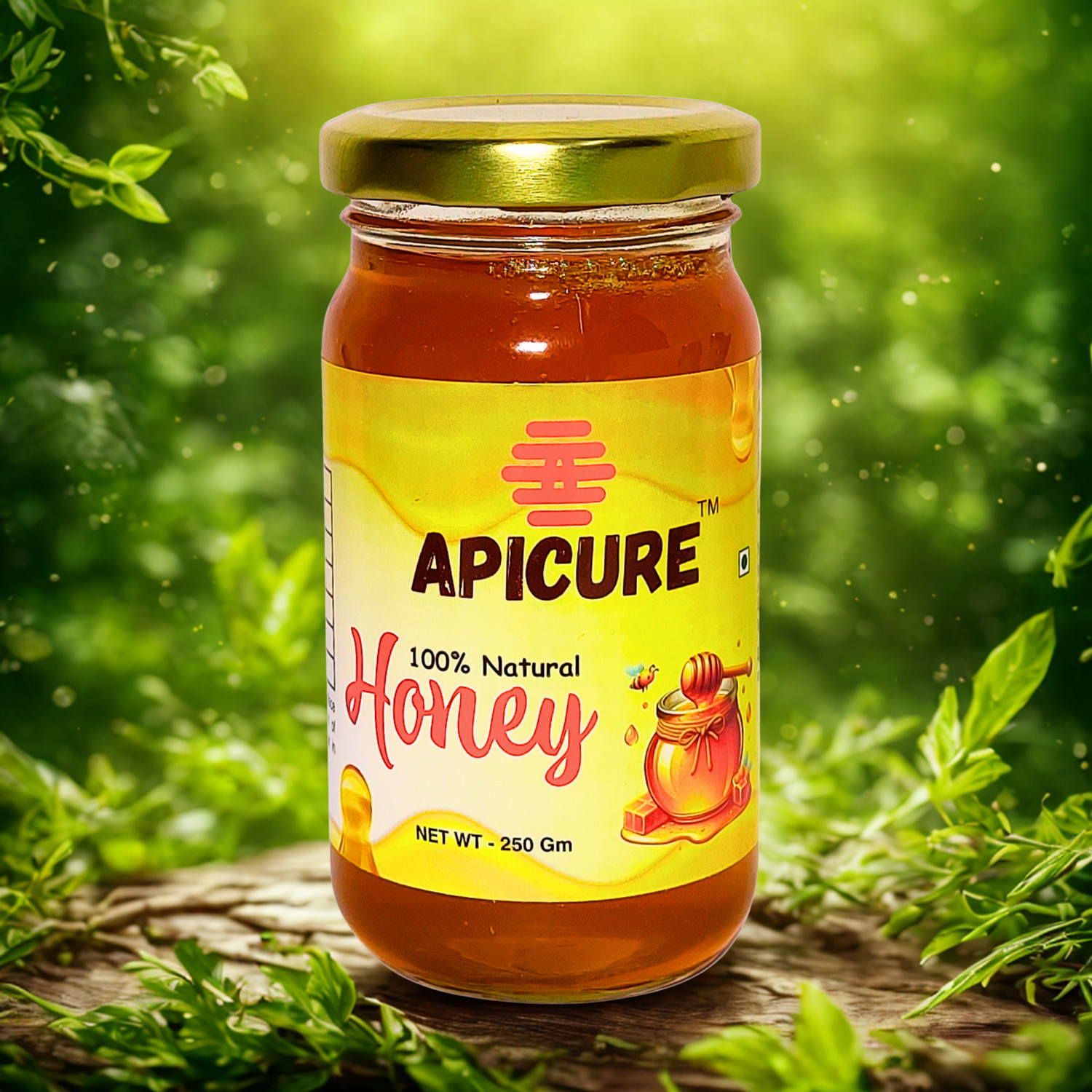 Image of Amrit Pure Natural HoneySuperbee Raw honey Enriched with royaljelly (252 g)