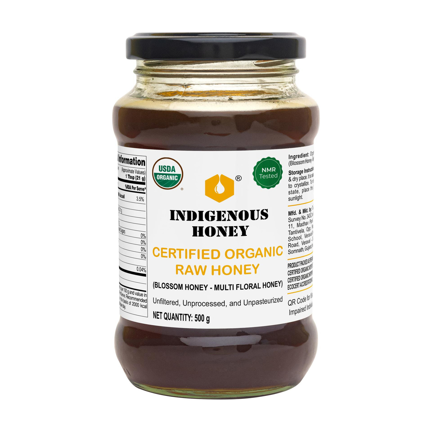 INDIGENOUS Raw Organic Honey 1kg - Image 6