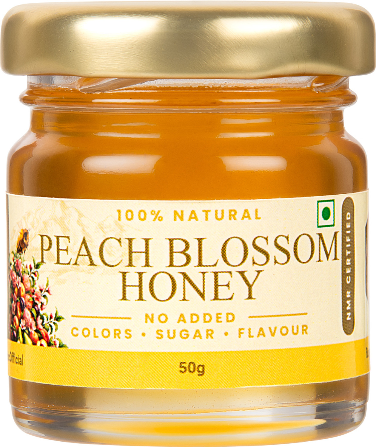 Image of Shiva Organic Peach Blossom , Plum Pear Nectar Honey (50 g)