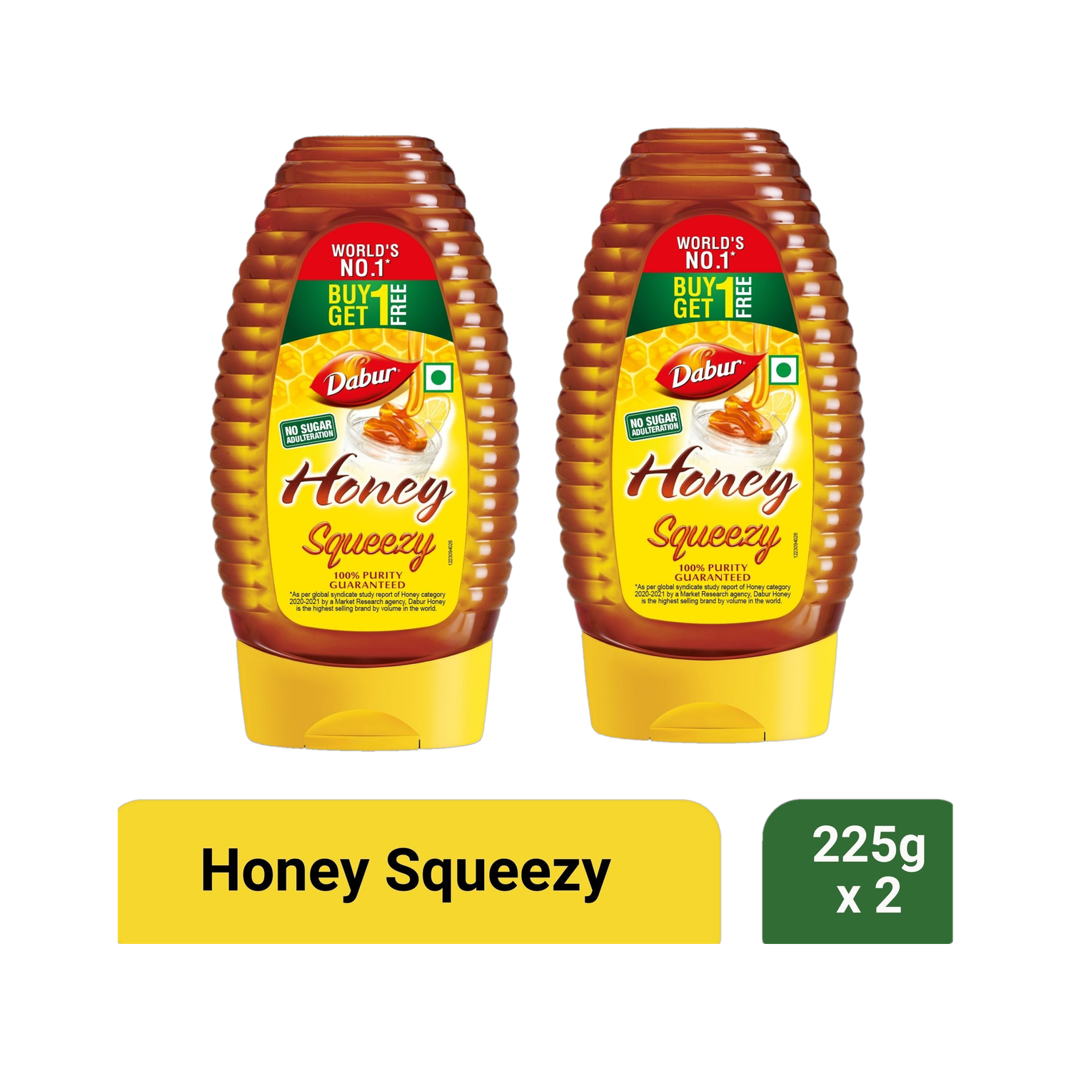 Image of Love Of India Forest Honey (Raw, Unfiltered, Unprocessed & Non-Pasteurised) (2 x 1200 g)