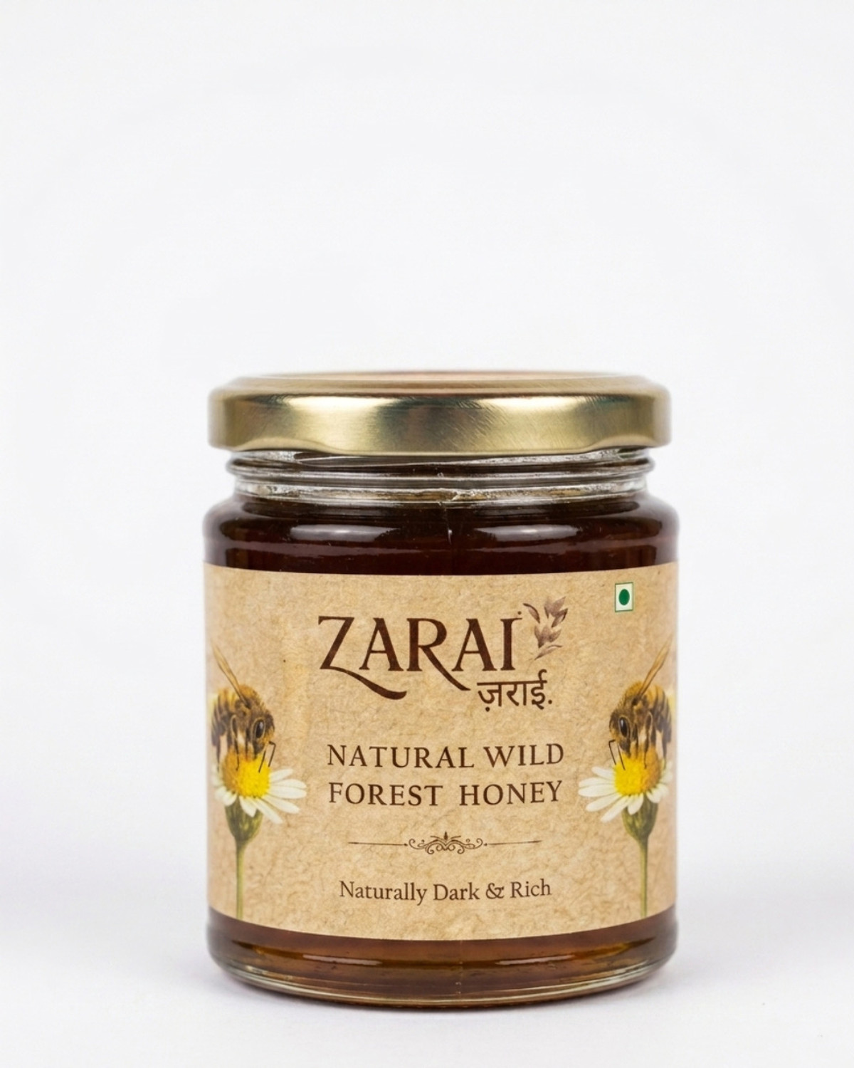 Image of Love Of India Forest Honey (Raw, Unfiltered, Unprocessed & Non-Pasteurised) (2 x 1200 g)