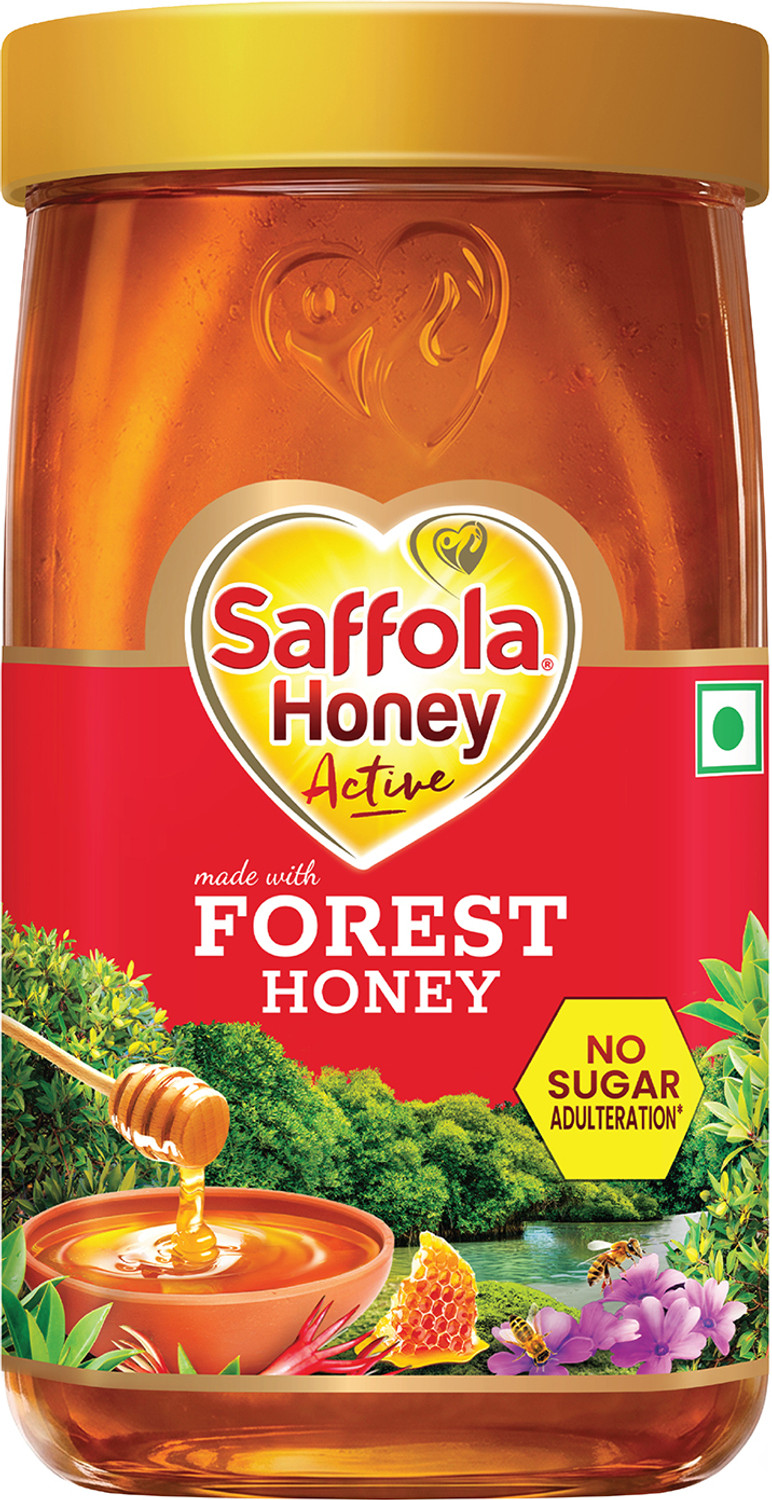 Image of Love Of India Forest Honey (Raw, Unfiltered, Unprocessed & Non-Pasteurised) (2 x 1200 g)