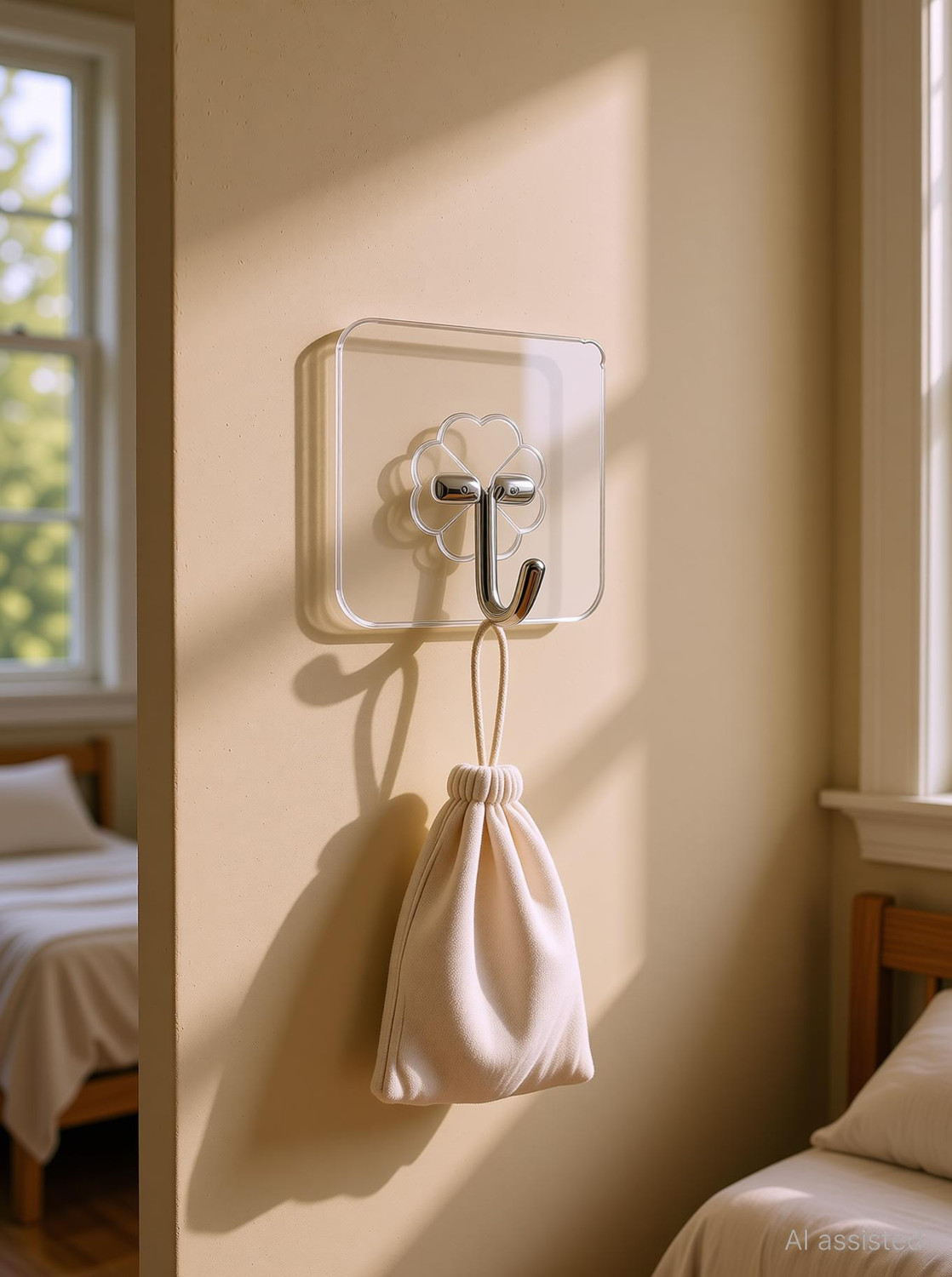 Image of Landwood Self Adhesive Hooks Set of 20 Hook 20 (Pack of 20)