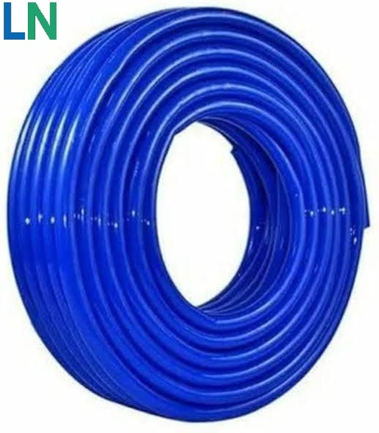 Image of RAMANAR 1 inch blue 32 mm 2 layered durable long lasting garden pipe with 2 clips and tap adapter Hose Pipe (30 m)