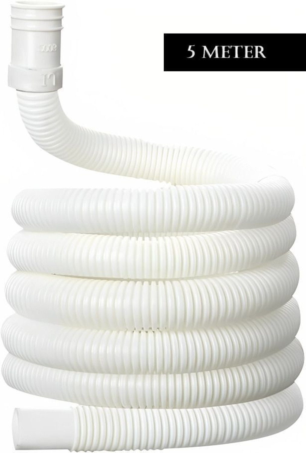 Image of Episkey OUTLET 7M Washing Machine Drain Pipe Heavy Duty PVC Outlet Hose | Flexible & Leak-Proof Hose Pipe (7.5 m)