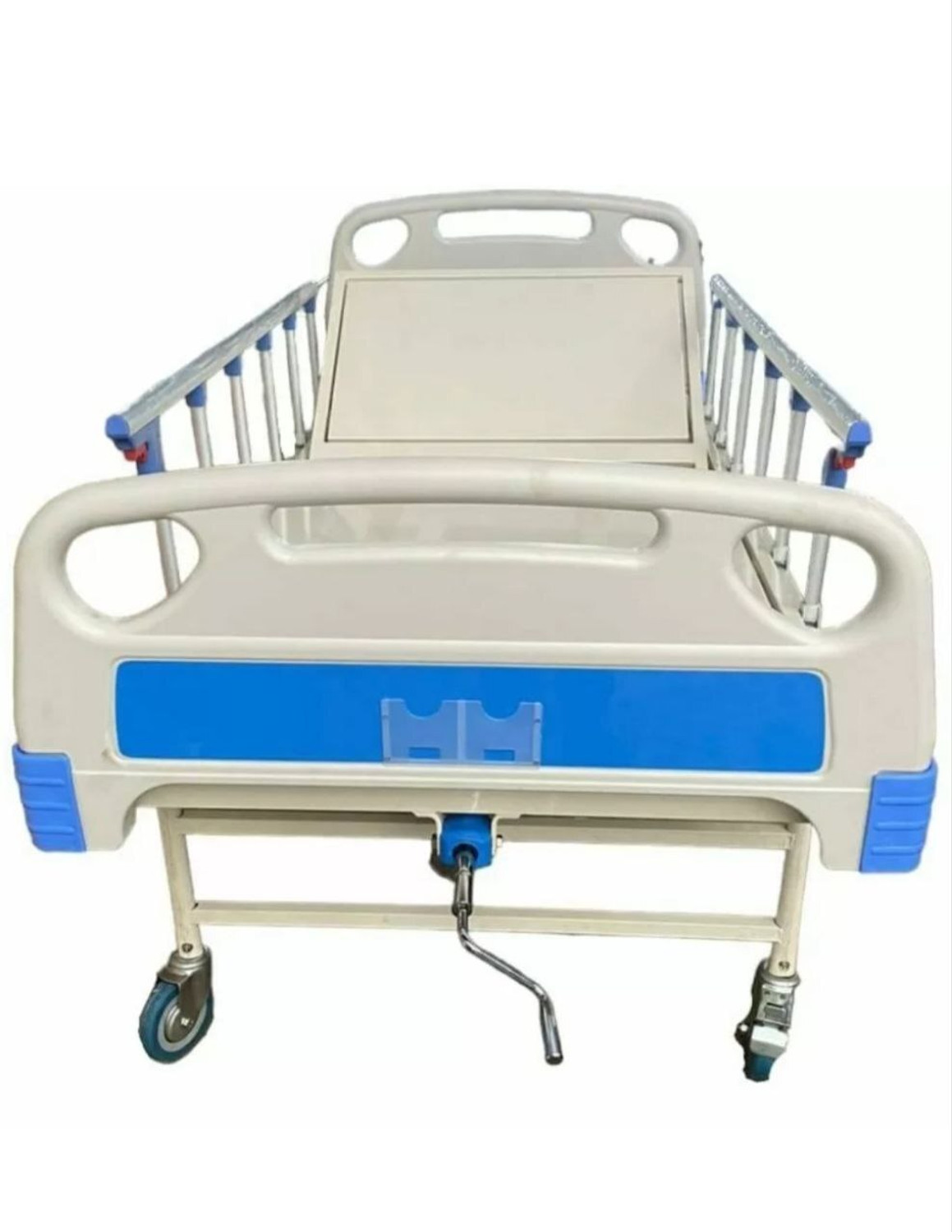 Image of MF GLOBAL Iron, Fiber Manual Hospital Bed (Elevation Present)