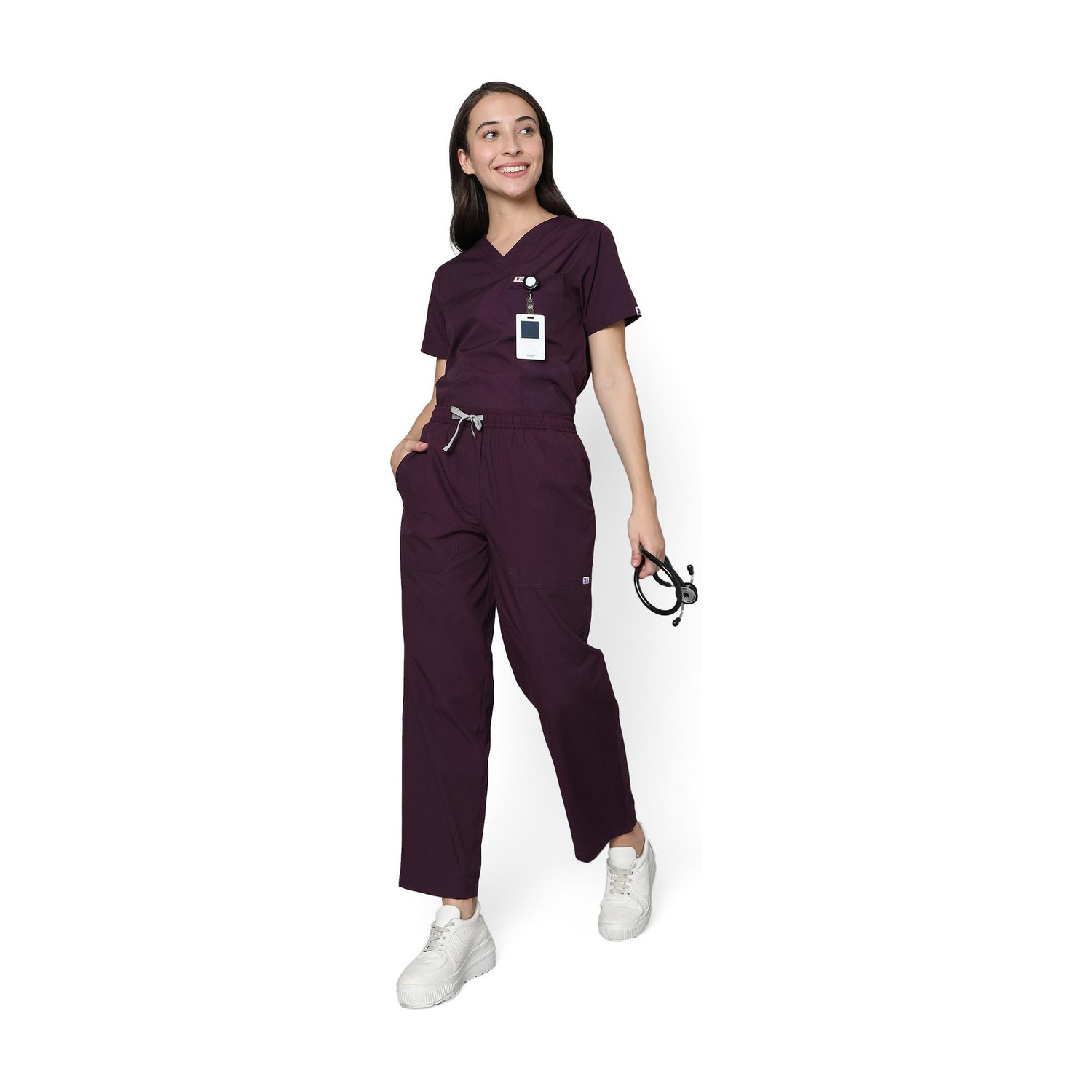 Image of KNYA New Gen Gown Hospital Scrub (Mauve XL)