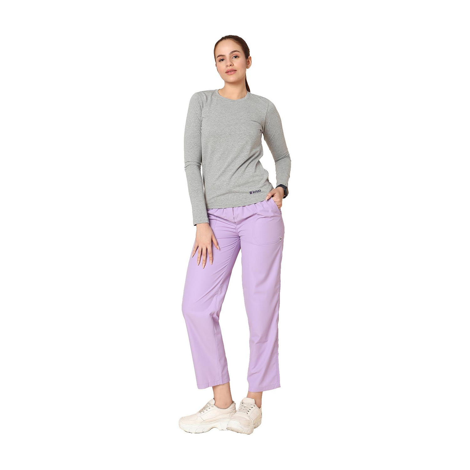 Image of KNYA New Gen Gown Hospital Scrub (Mauve XL)